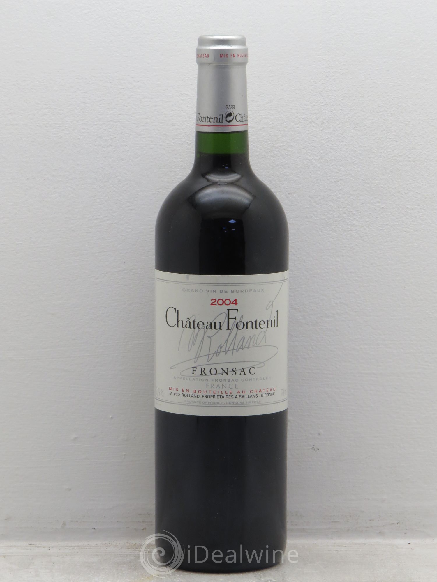 Château Fontenil 2004 - Lot de 1 bouteille - 0