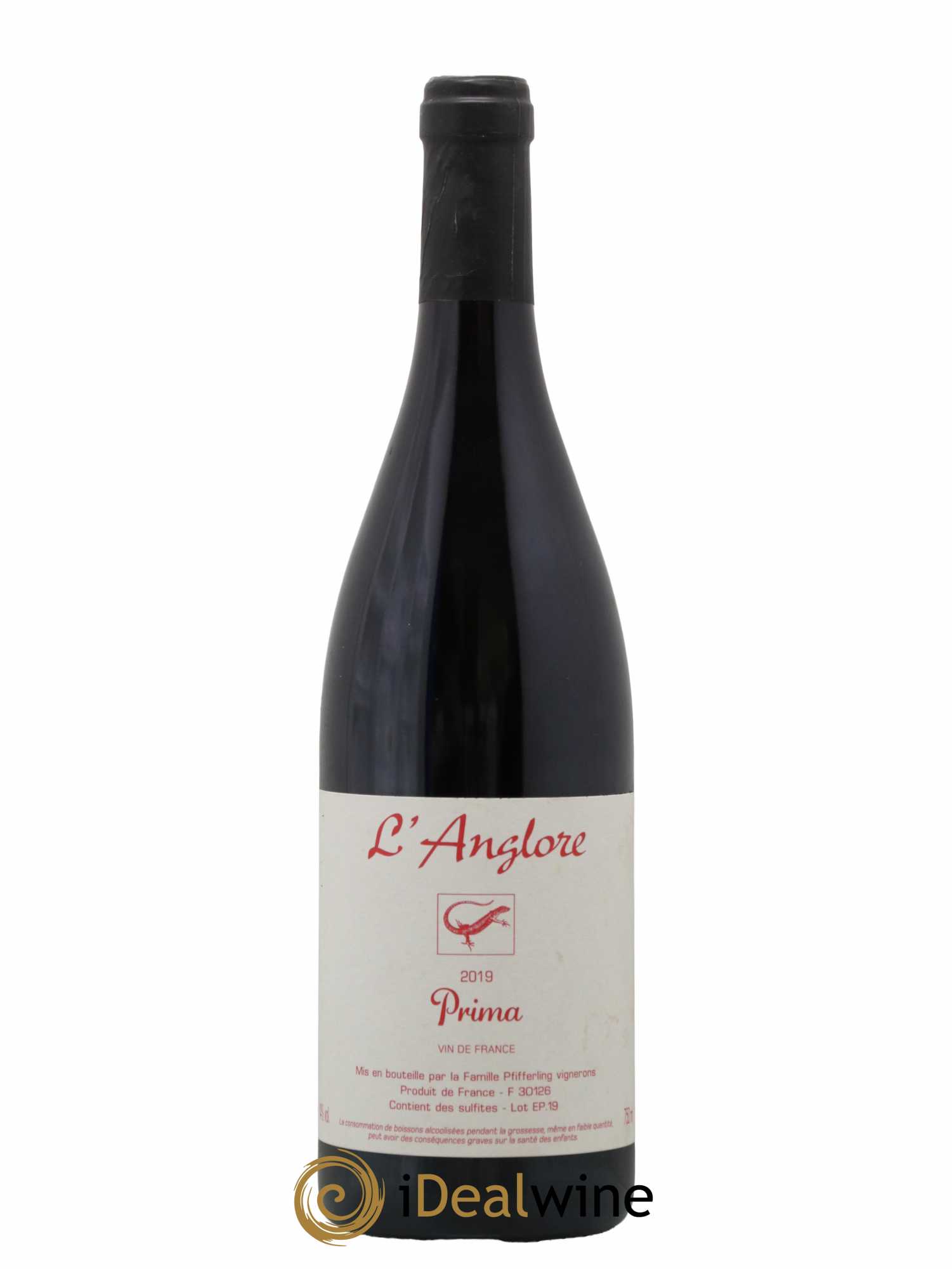 Vin de France Prima L'Anglore 2019 - Lot de 1 bouteille - 0