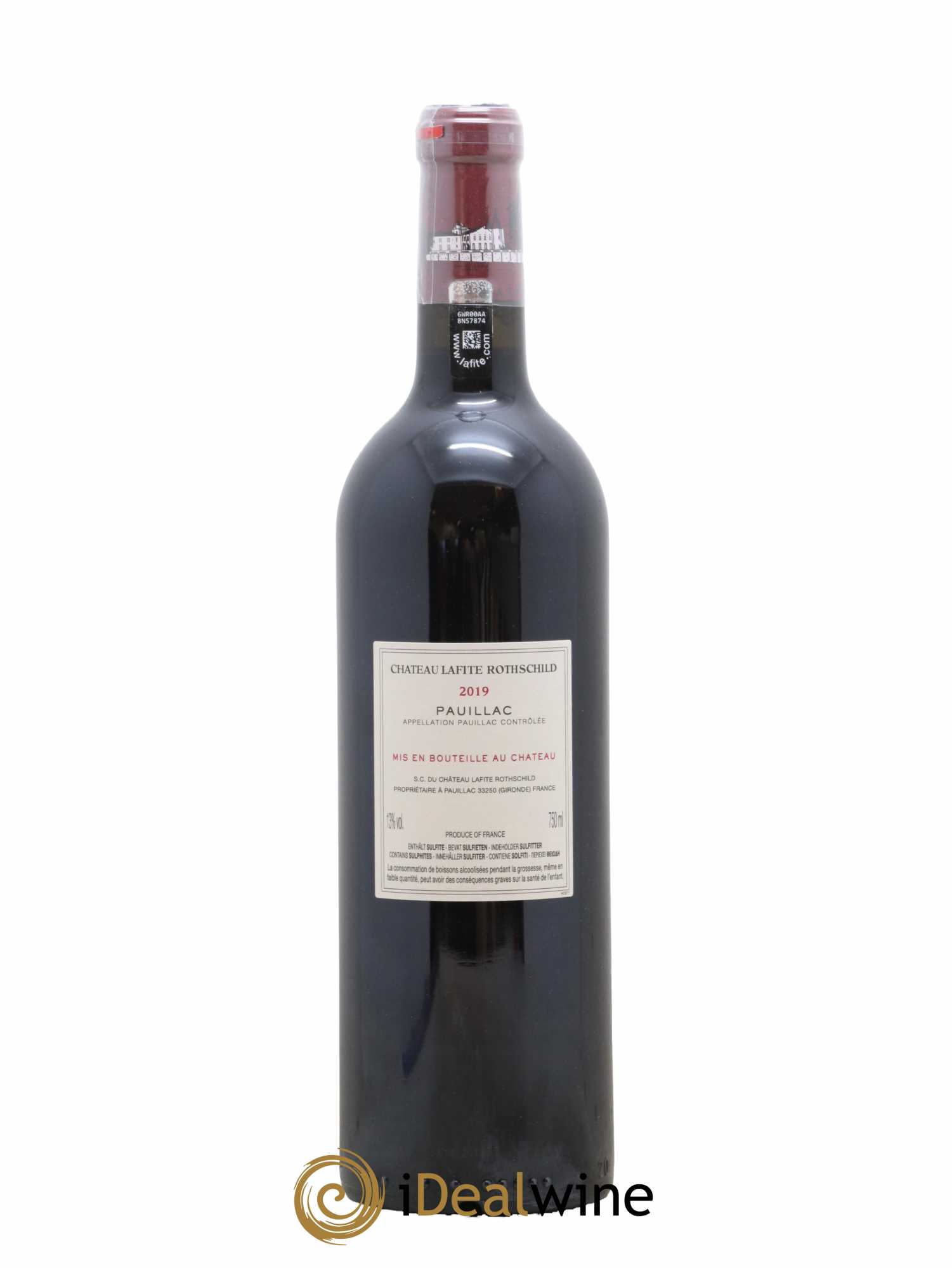 Château Lafite Rothschild 1er Grand Cru Classé 2019 - Lot de 1 bouteille - 2