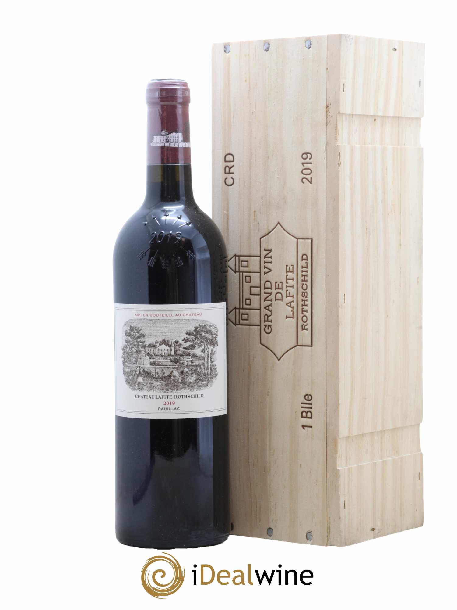 Château Lafite Rothschild 1er Grand Cru Classé 2019 - Lot de 1 bouteille - 0