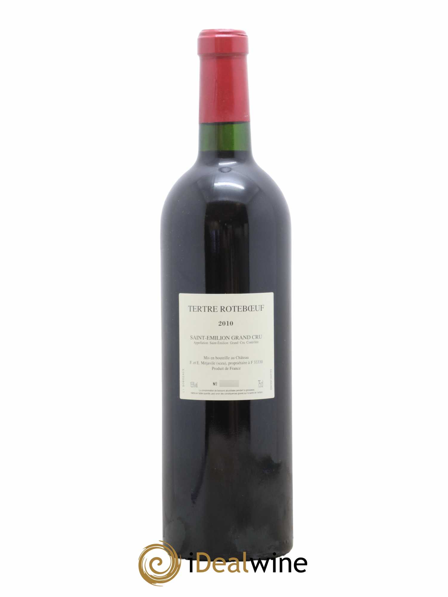 Château Tertre Roteboeuf 2010 - Lot de 1 bouteille - 1