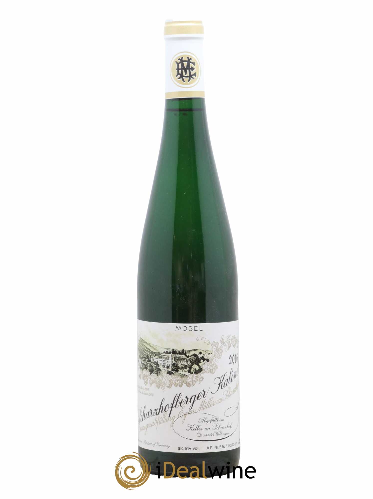 Riesling Scharzhofberger Kabinett Egon Muller 2016 - Lot de 1 bouteille - 0