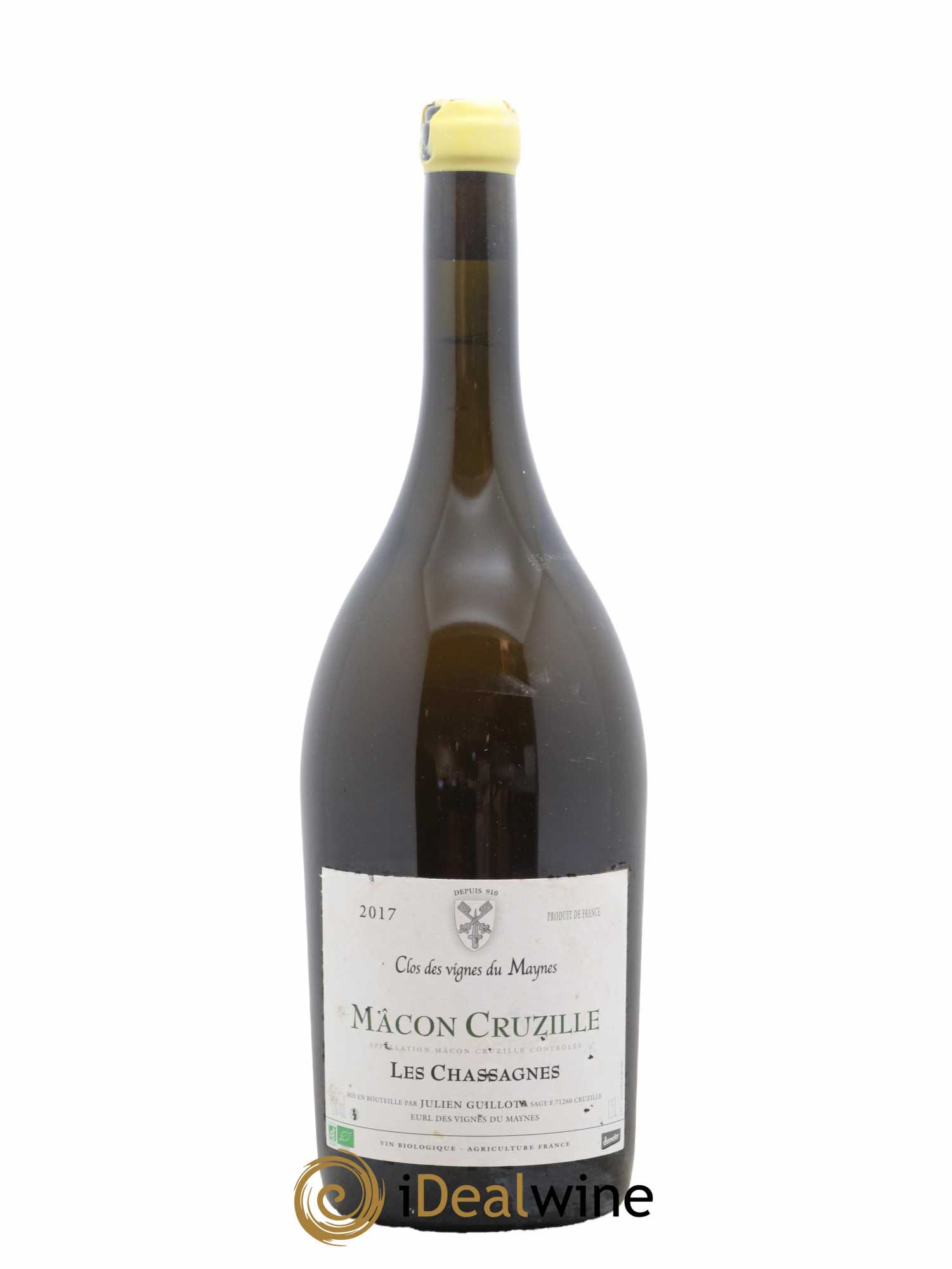Mâcon-Cruzille Les Chassagnes Les Vignes du Maynes 2017 - Lot de 1 magnum - 0