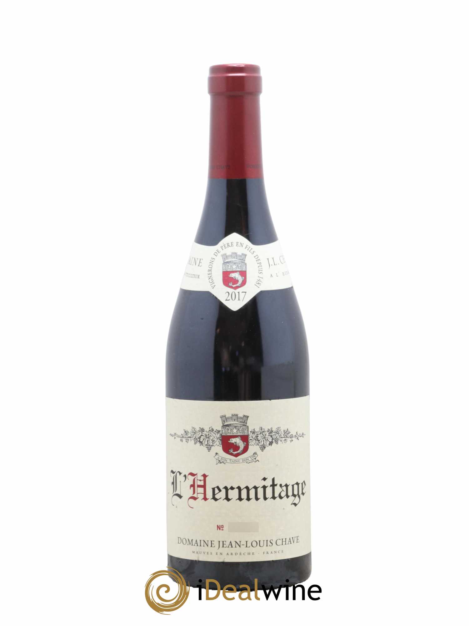 Hermitage Jean-Louis Chave 2017 - Lot de 1 bouteille - 0