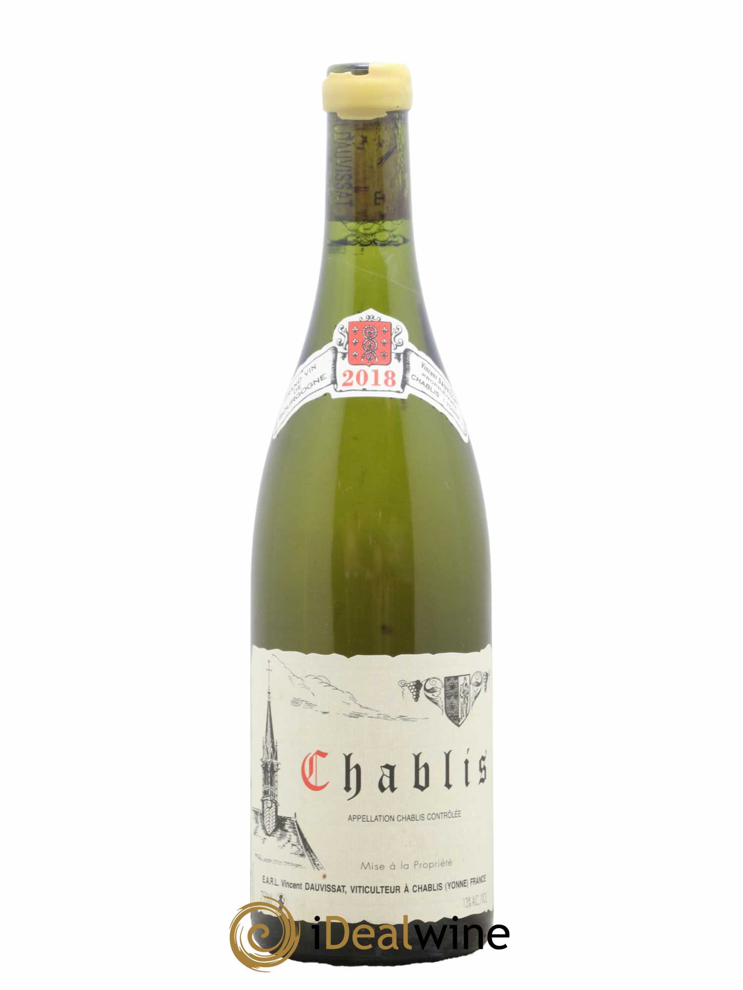 Chablis Vincent Dauvissat (Domaine) 2018 - Lot de 1 bouteille - 0