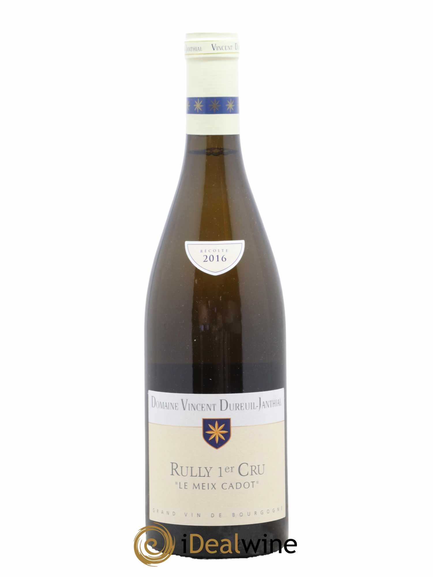Rully 1er Cru Le Meix Cadot Vincent Dureuil-Janthial 2016 - Lot de 1 bouteille - 0