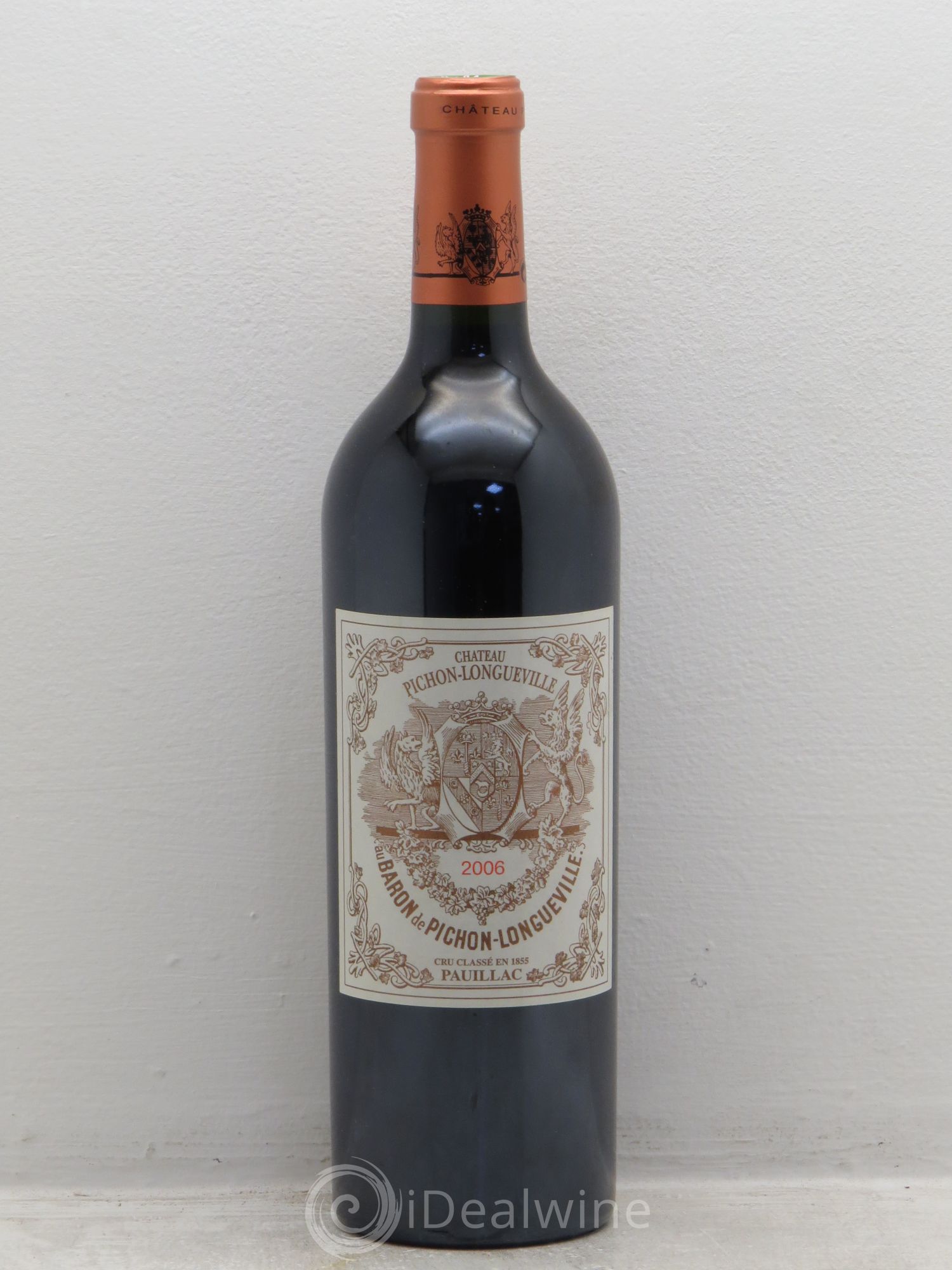 Pichon Longueville Baron 2ème Grand Cru Classé 2006 - Lot de 1 bouteille - 0