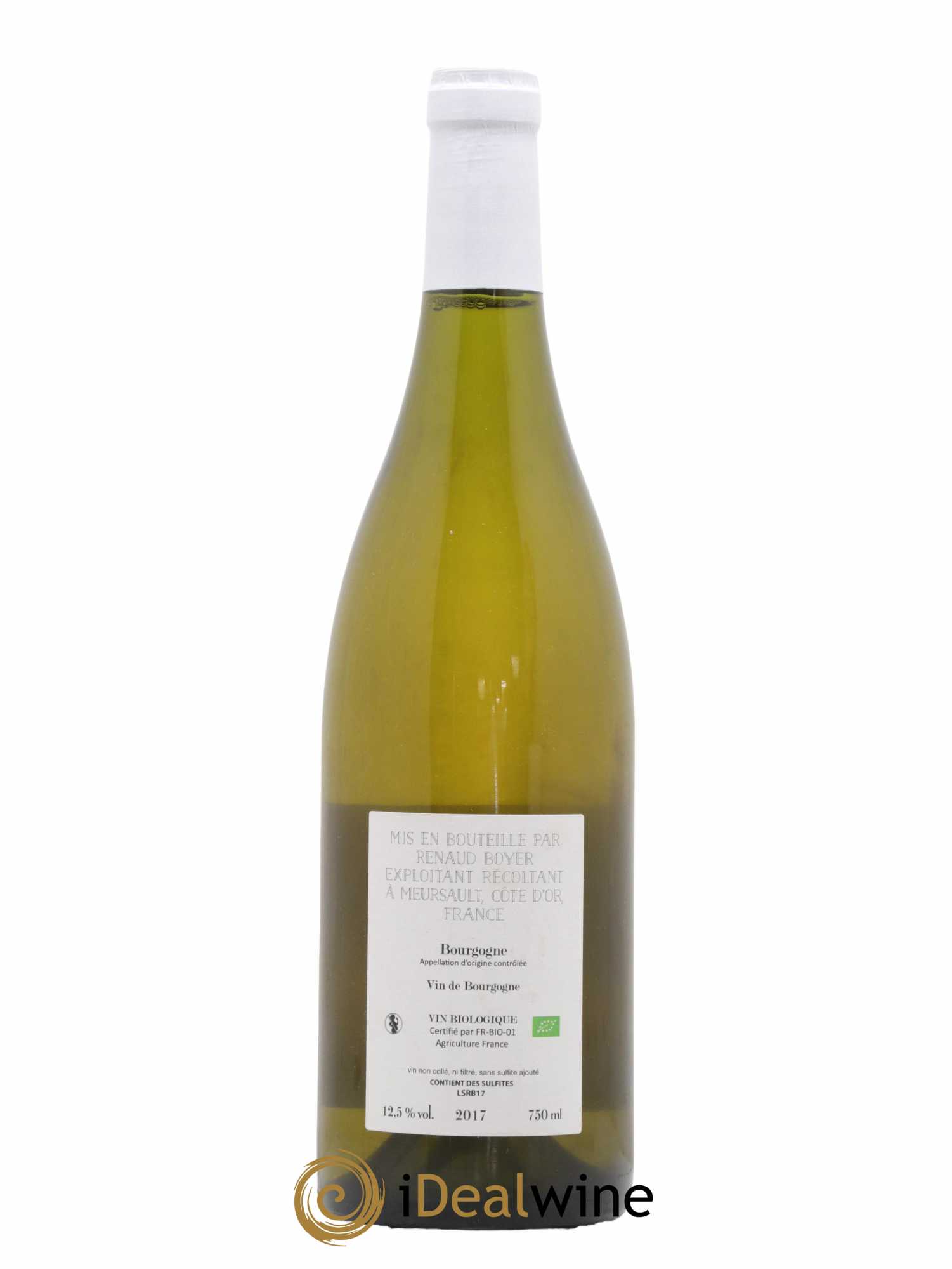 Bourgogne SR Domaine Renaud Boyer 2017 - Lotto di 1 bottiglia - 1