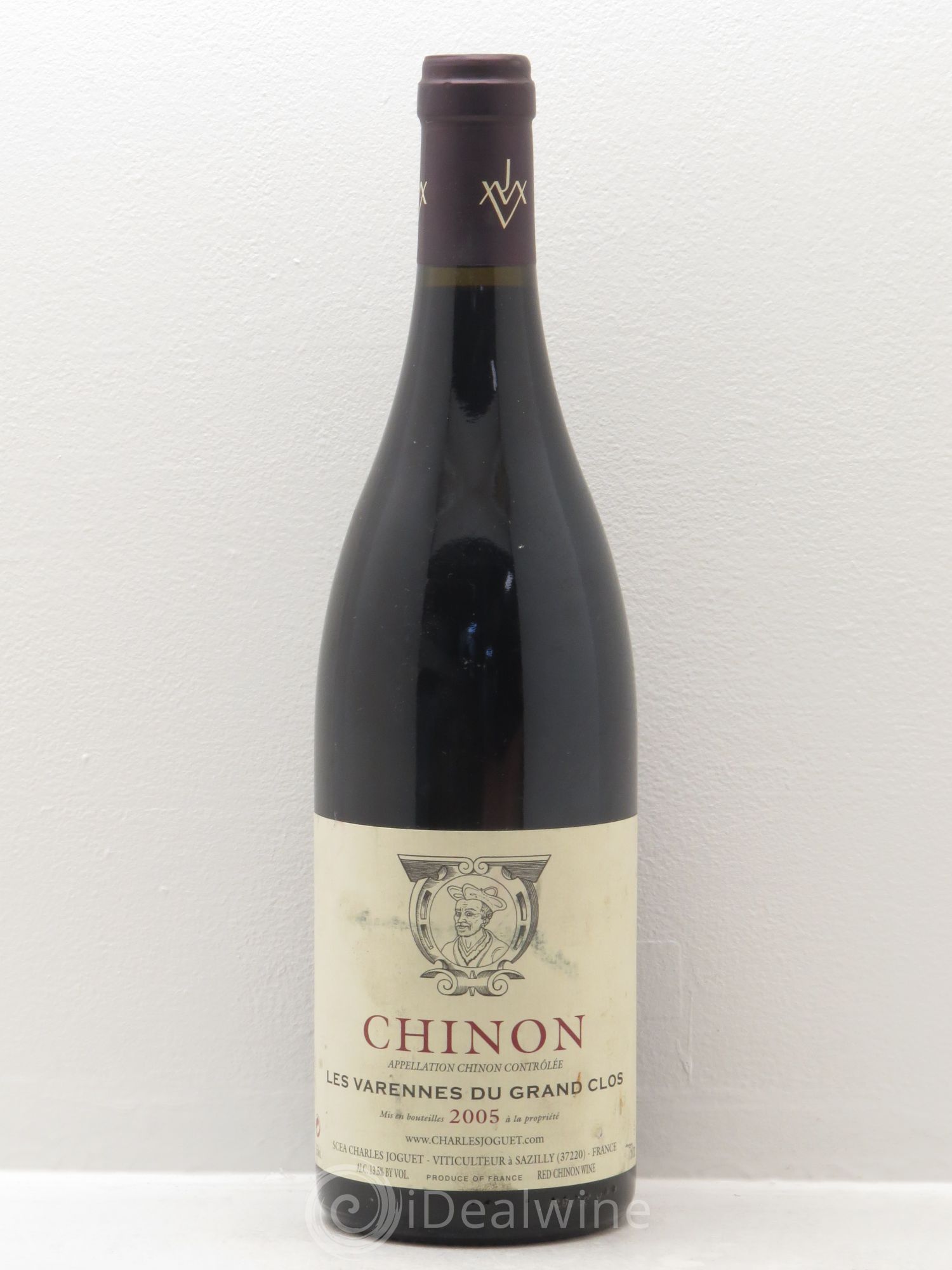 Chinon Les Varennes du Grand Clos Charles Joguet 2005 - Lot de 1 bouteille - 0