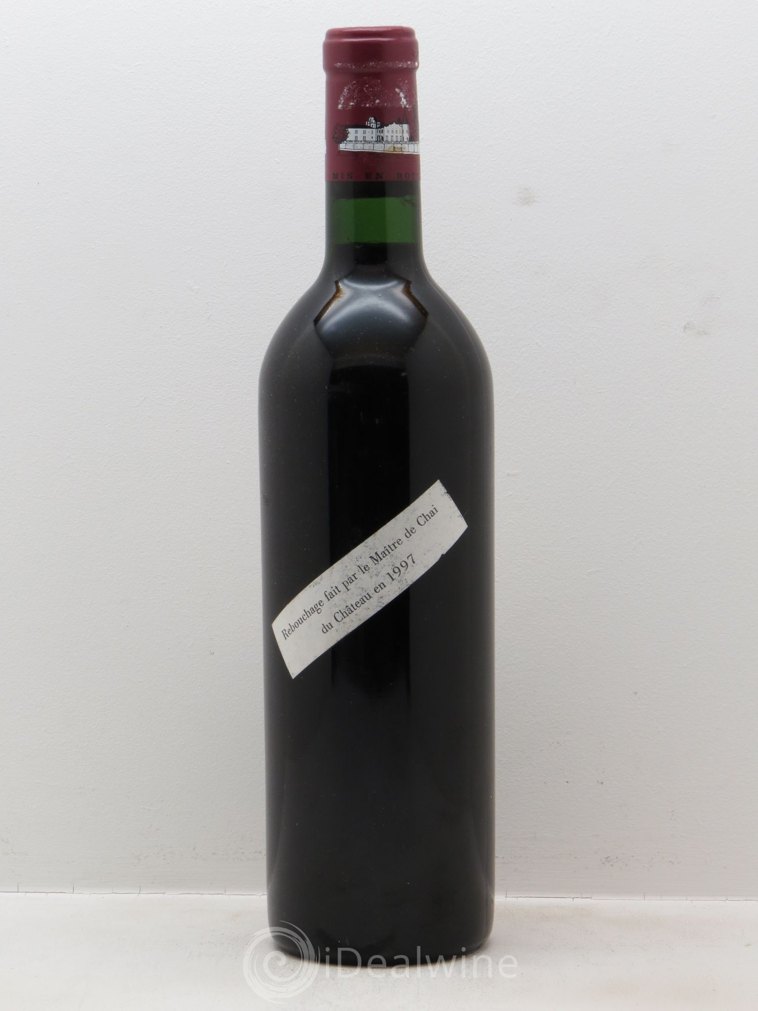Château Lafite Rothschild 1er Grand Cru Classé mention au dos : Rebouchage fait par le Maître de Chai du Château en 1997 1959 - Posten von 1 Flasche - 1