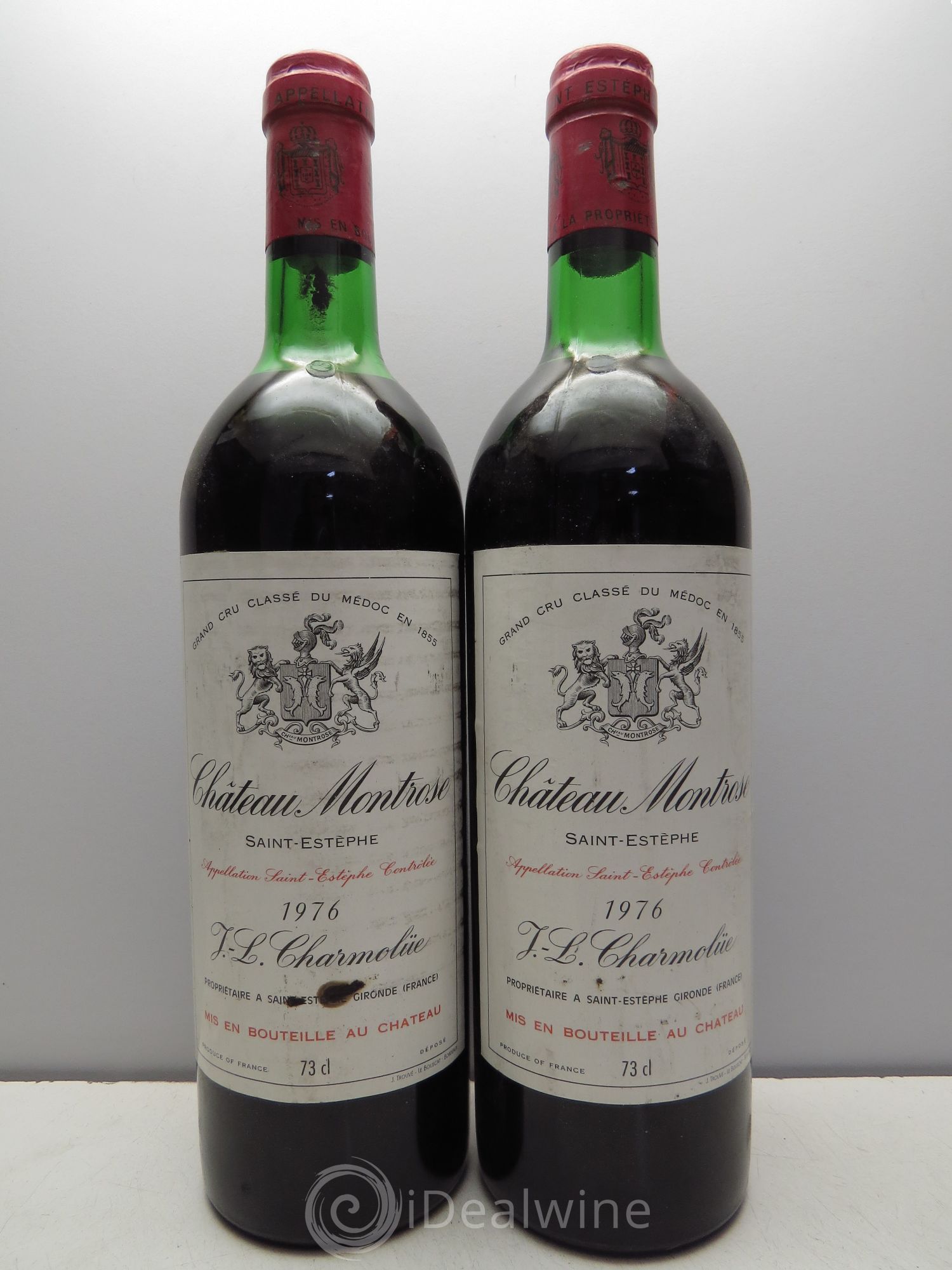 Château Montrose 2ème Grand Cru Classé 1976 - Lot de 2 bouteilles - 0