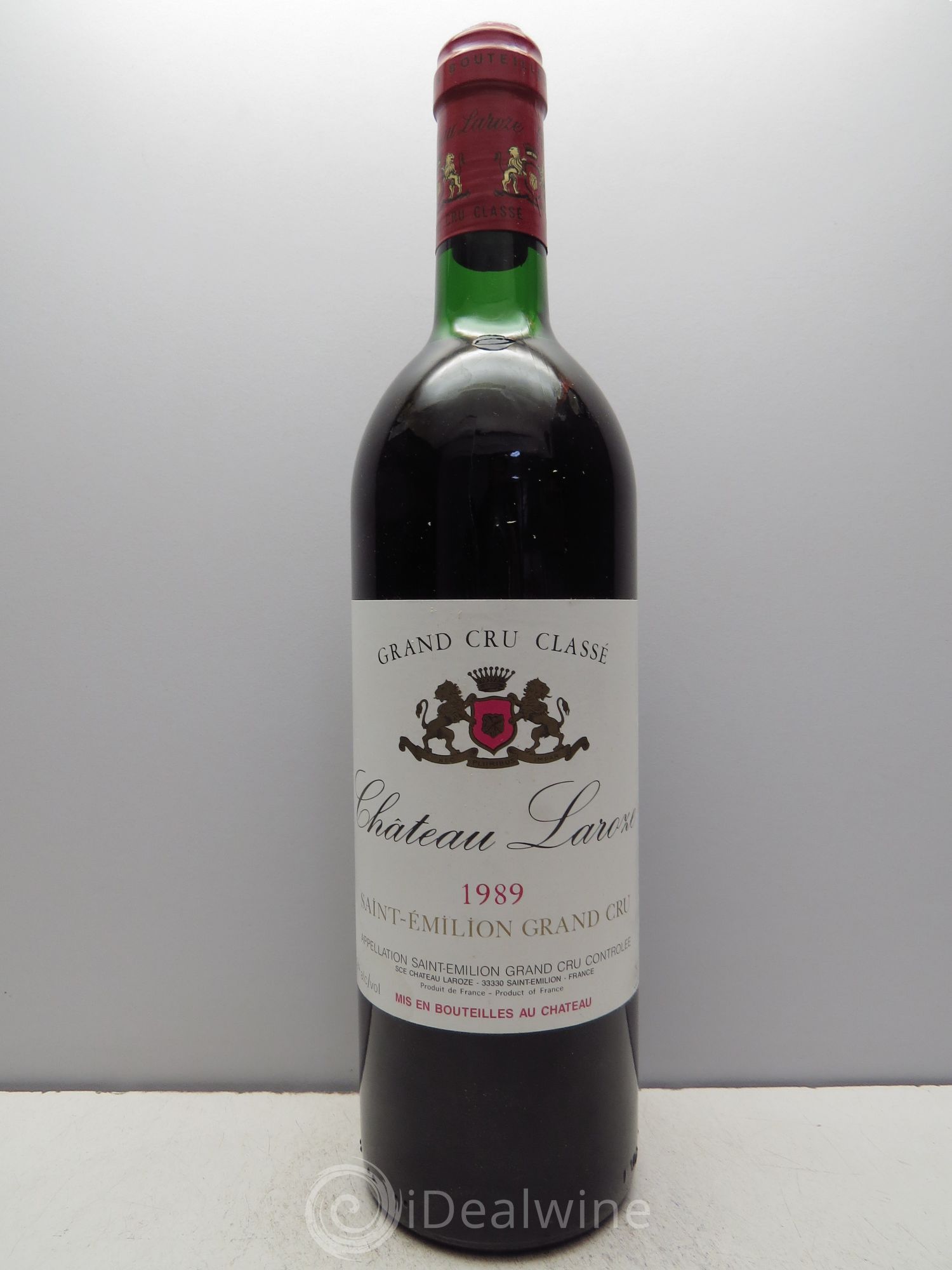 Château Laroze Grand Cru Classé 1989 - Lot de 11 bouteilles - 0