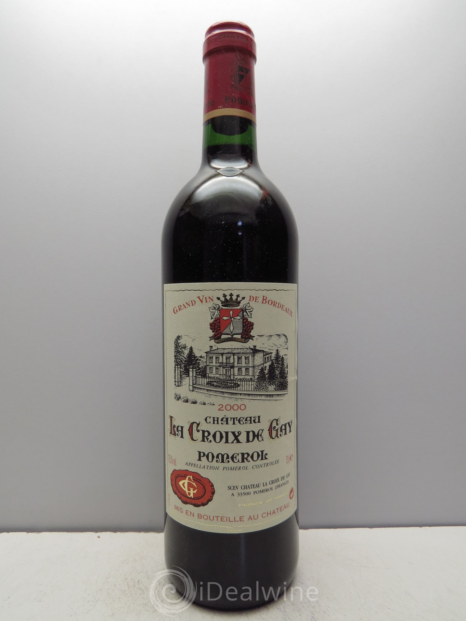 Château la Croix de Gay 2000 - Lot de 12 bouteilles - 0