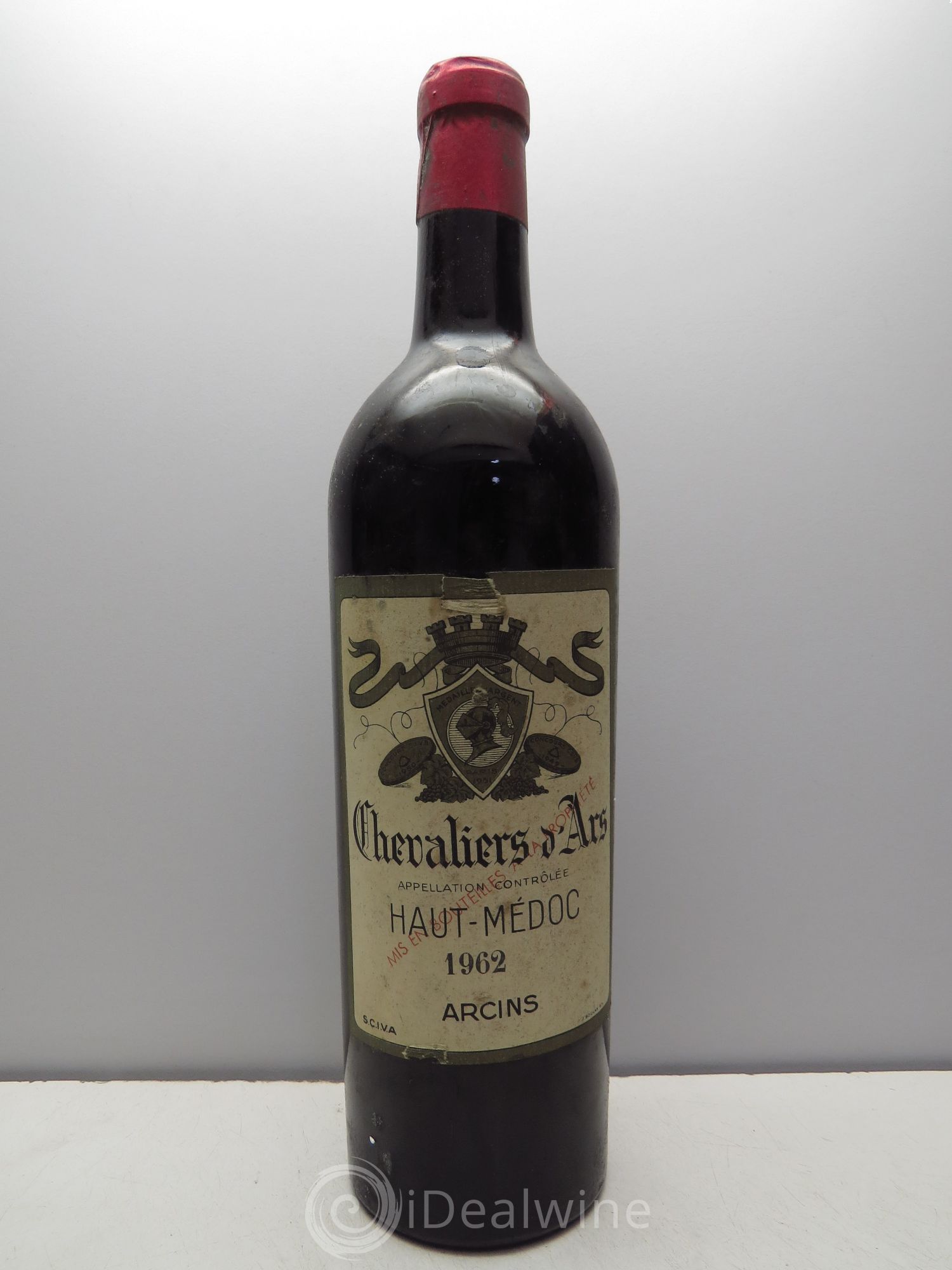 Haut Médoc Chevaliers d'Ars 1962 - Lot de 1 bouteille - 0