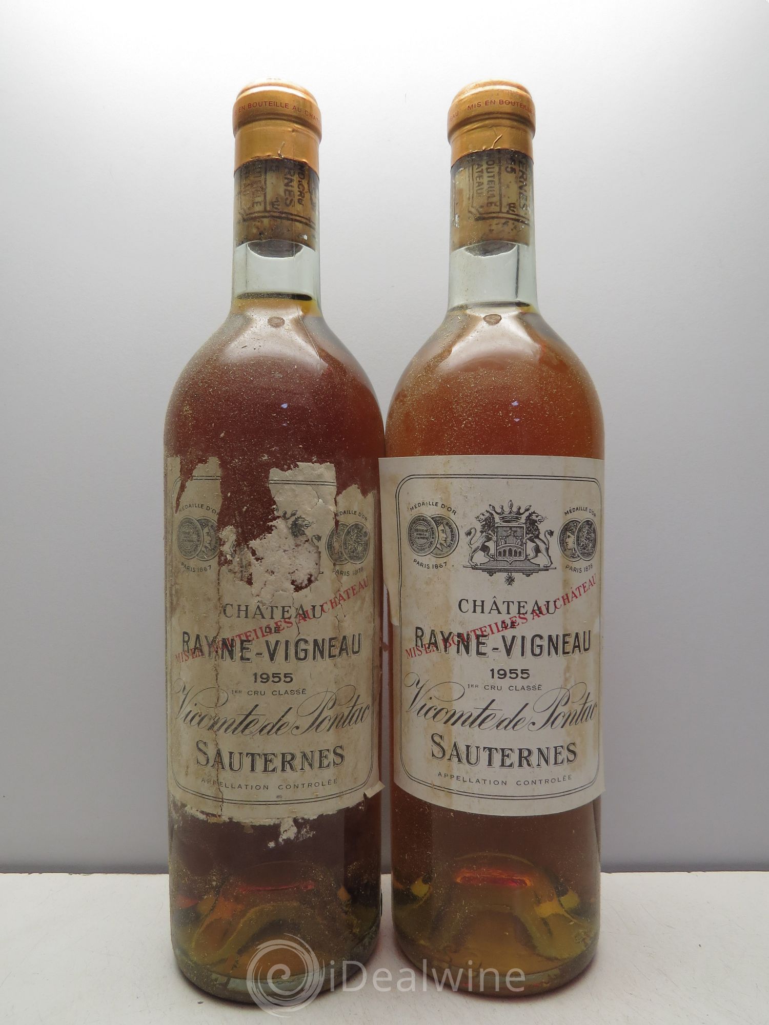 Château de Rayne Vigneau 1er Grand Cru Classé 1955 - Lotto di 12 bottiglie - 6