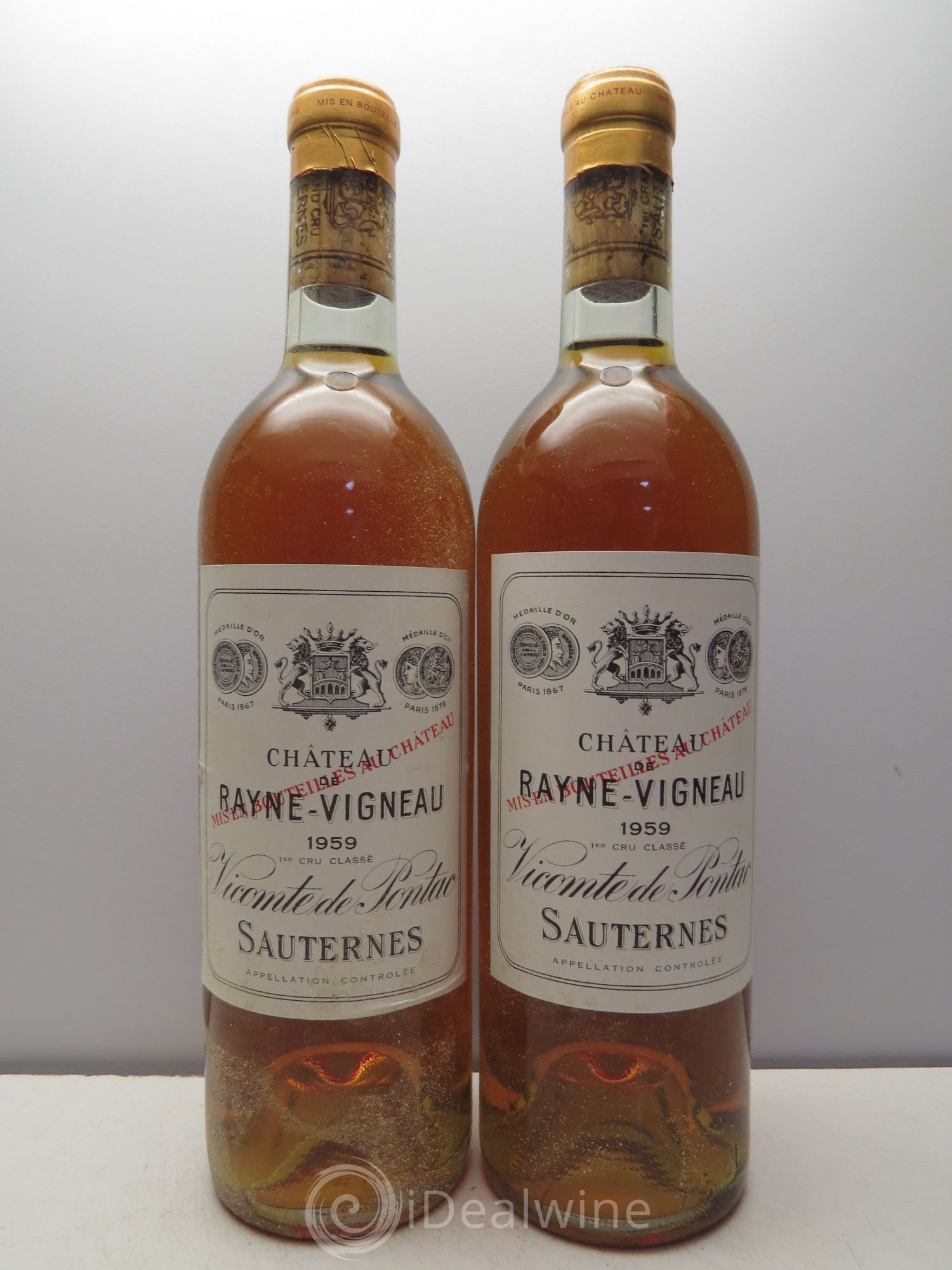 Château de Rayne Vigneau 1er Grand Cru Classé 1959 - Lotto di 12 bottiglie - 1