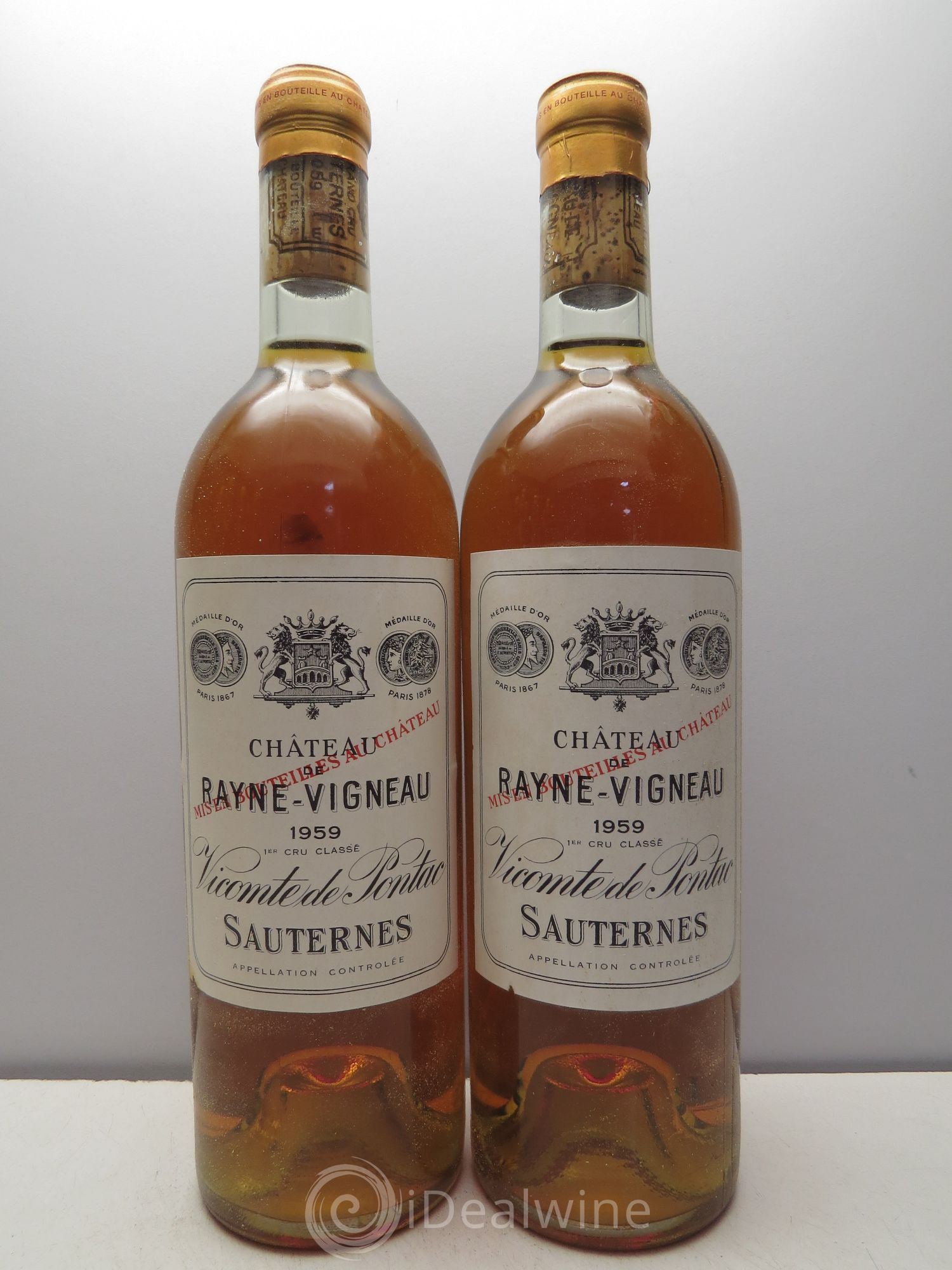Château de Rayne Vigneau 1er Grand Cru Classé 1959 - Lotto di 12 bottiglie - 2