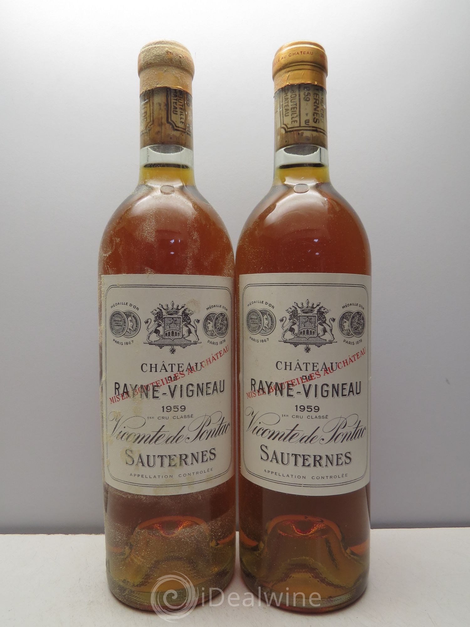 Château de Rayne Vigneau 1er Grand Cru Classé 1959 - Lotto di 12 bottiglie - 4