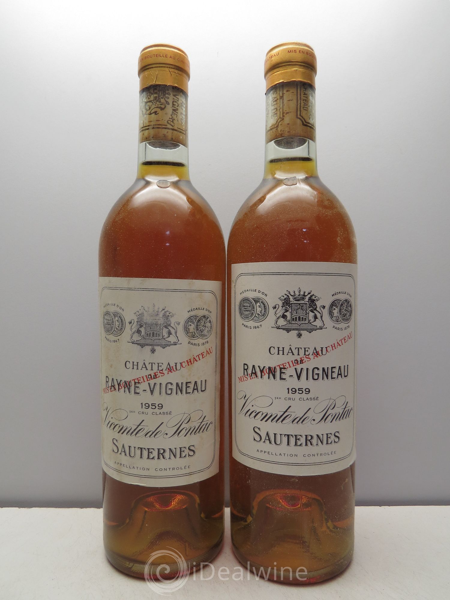 Château de Rayne Vigneau 1er Grand Cru Classé 1959 - Lotto di 12 bottiglie - 6
