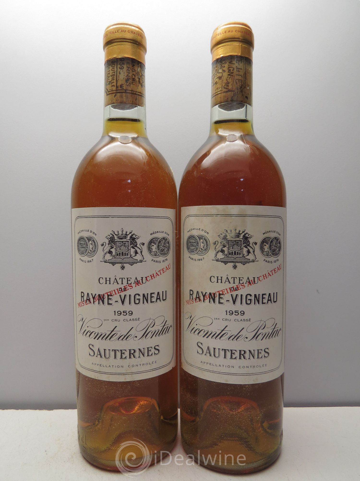 Château de Rayne Vigneau 1er Grand Cru Classé 1959 - Lotto di 12 bottiglie - 2
