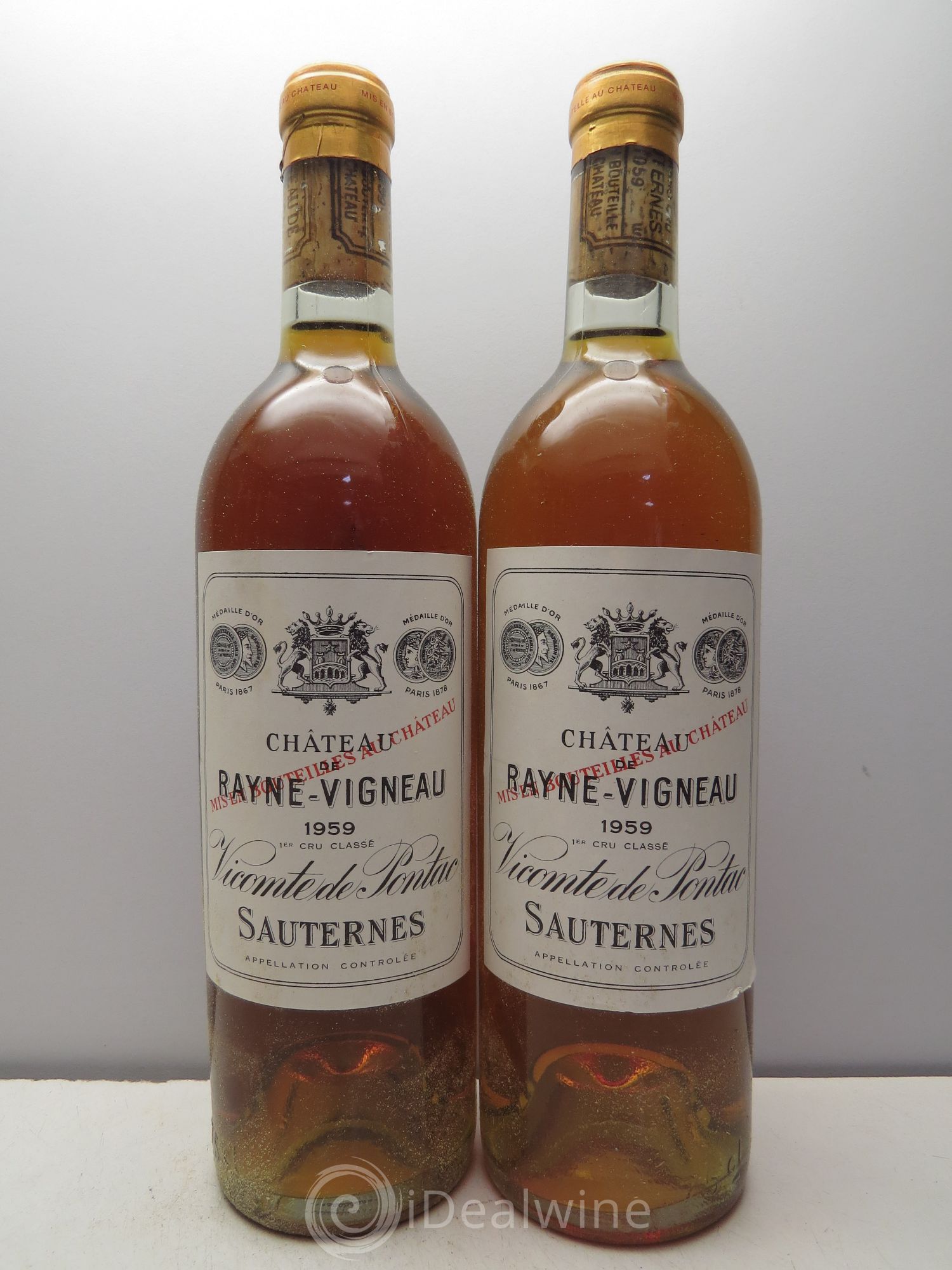 Château de Rayne Vigneau 1er Grand Cru Classé 1959 - Lotto di 12 bottiglie - 3