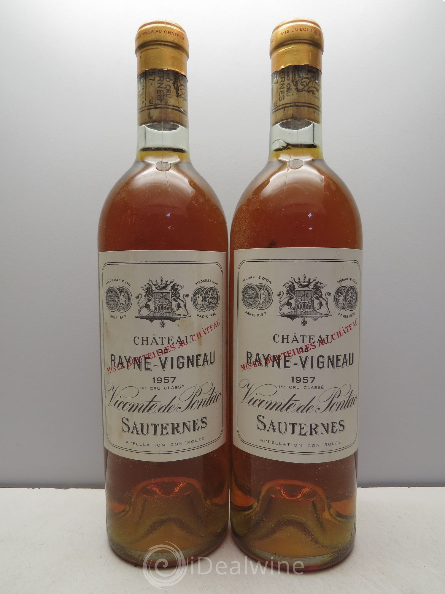 Château de Rayne Vigneau 1er Grand Cru Classé 1957 - Lotto di 12 bottiglie - 3