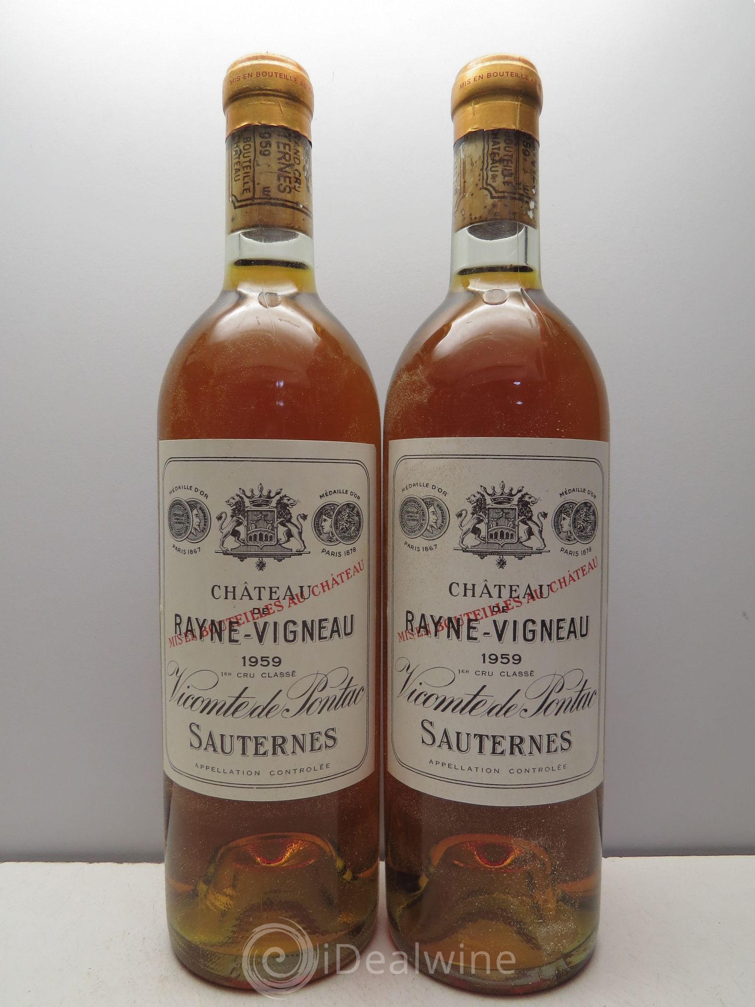 Château de Rayne Vigneau 1er Grand Cru Classé 1959 - Lotto di 12 bottiglie - 1