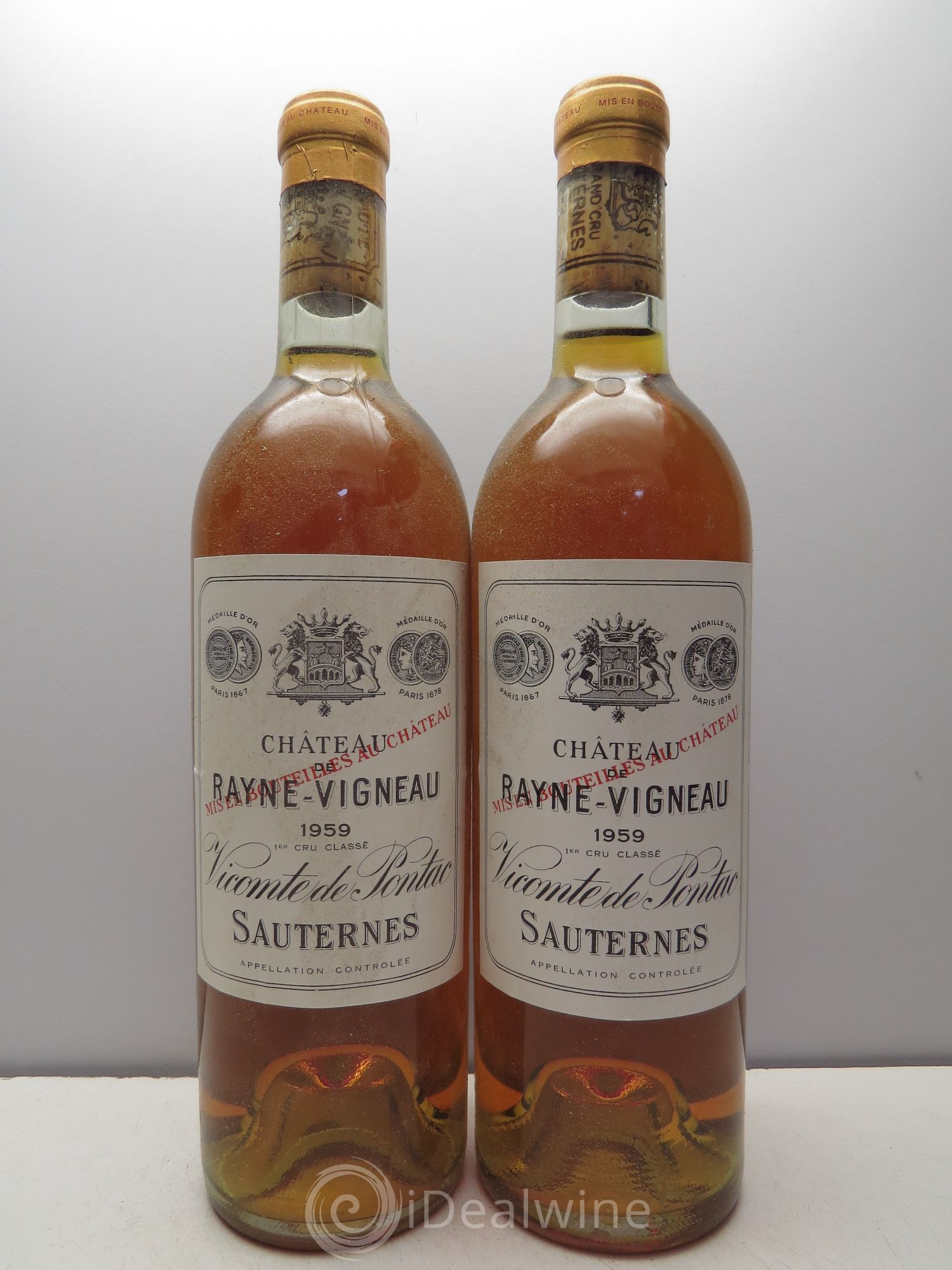 Château de Rayne Vigneau 1er Grand Cru Classé 1959 - Lotto di 12 bottiglie - 2