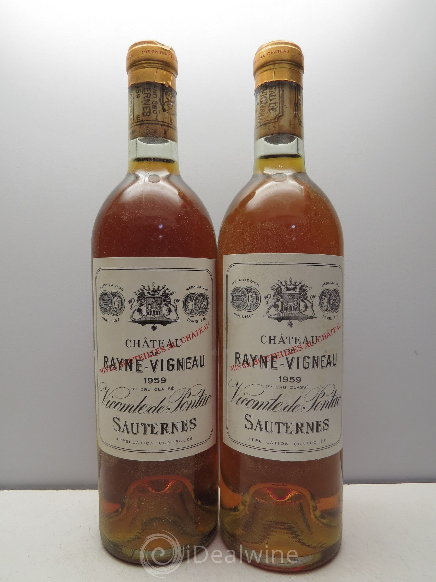 Château de Rayne Vigneau 1er Grand Cru Classé 1959 - Lotto di 12 bottiglie - 4