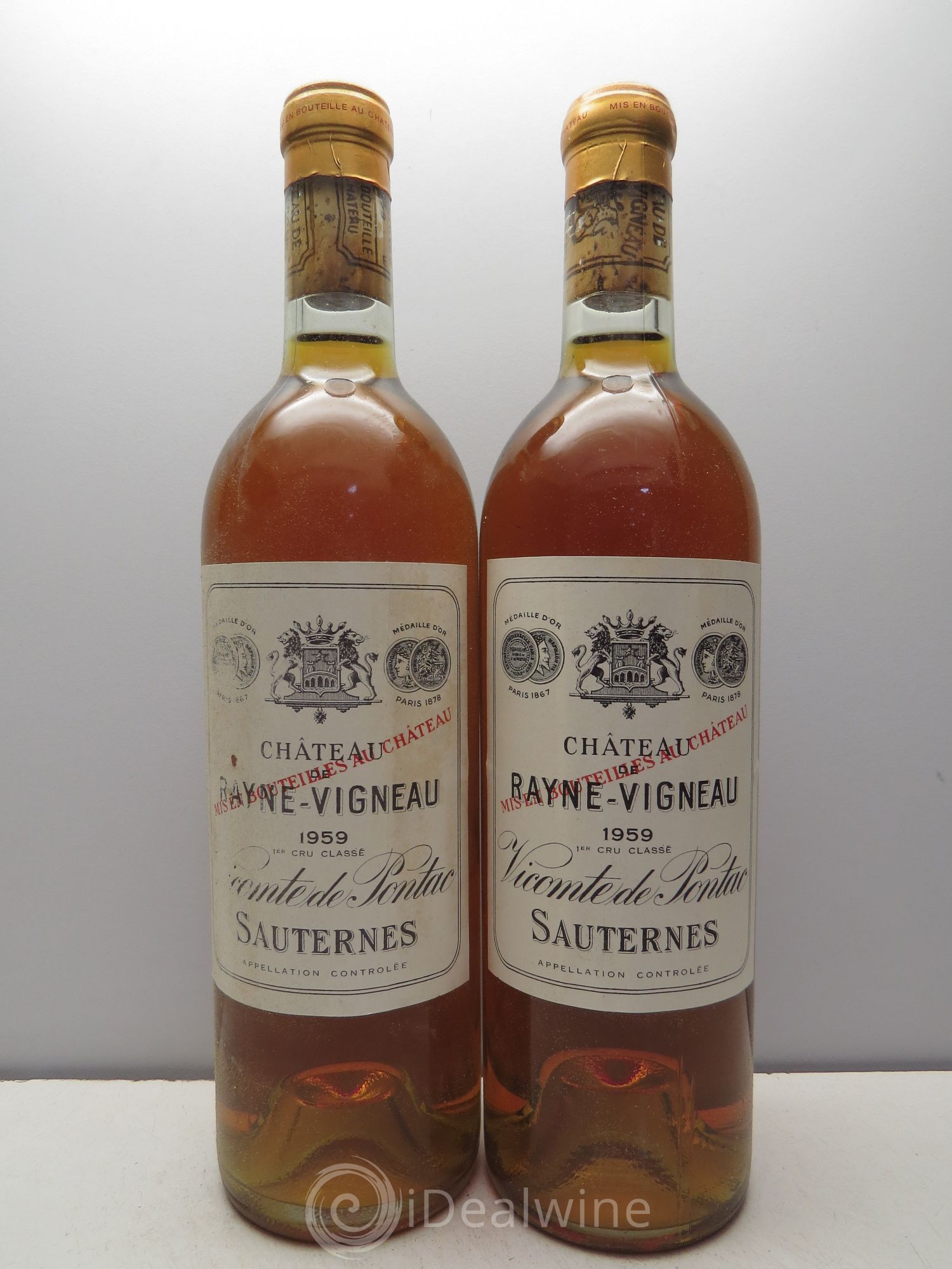 Château de Rayne Vigneau 1er Grand Cru Classé 1959 - Lotto di 12 bottiglie - 6