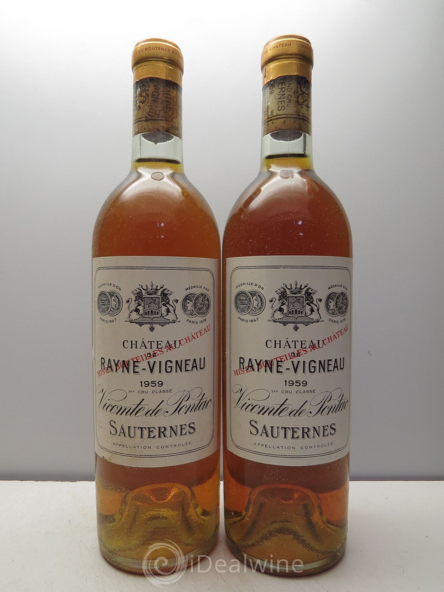 Château de Rayne Vigneau 1er Grand Cru Classé 1959 - Lotto di 12 bottiglie - 1