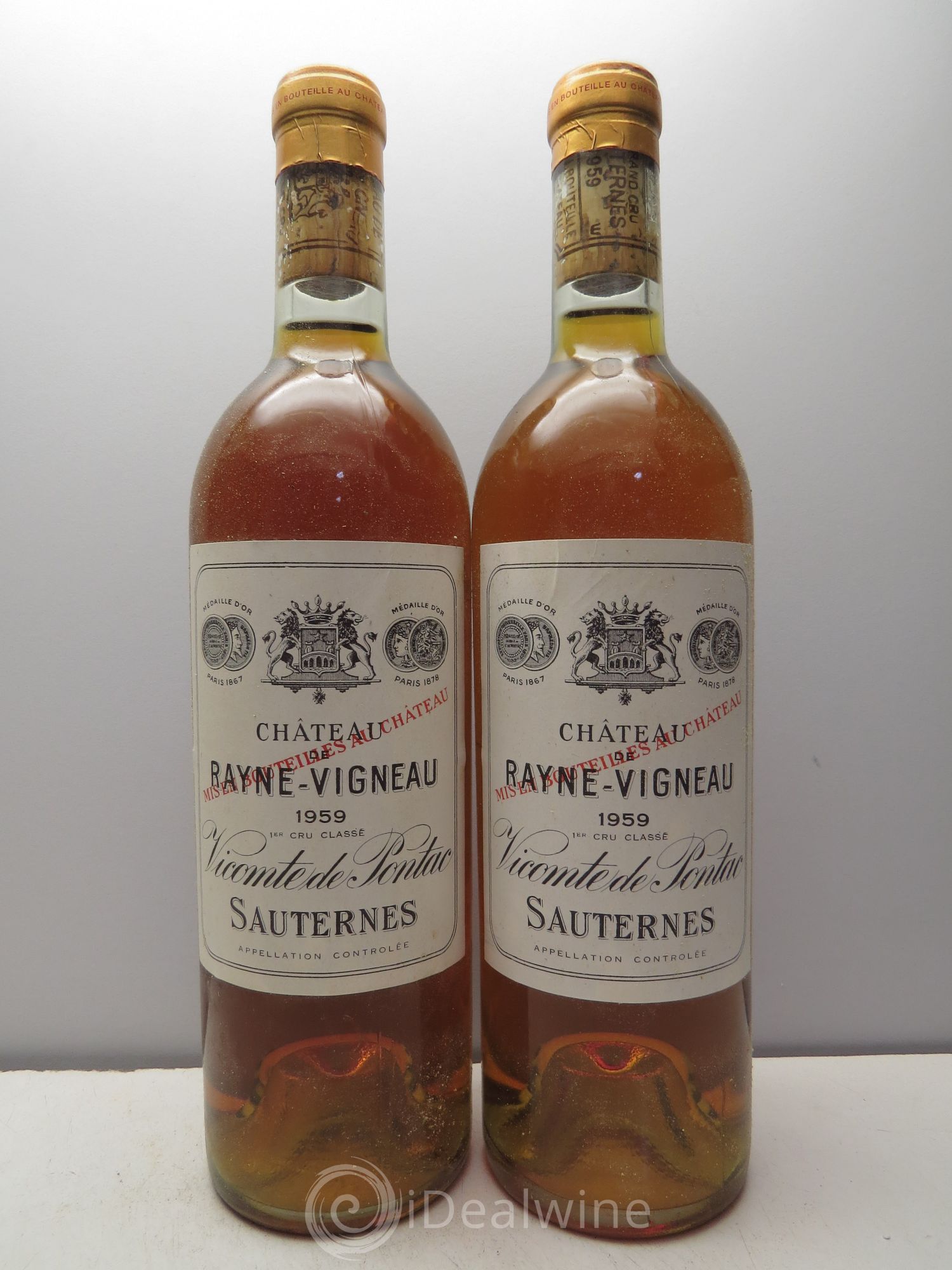 Château de Rayne Vigneau 1er Grand Cru Classé 1959 - Lotto di 12 bottiglie - 5