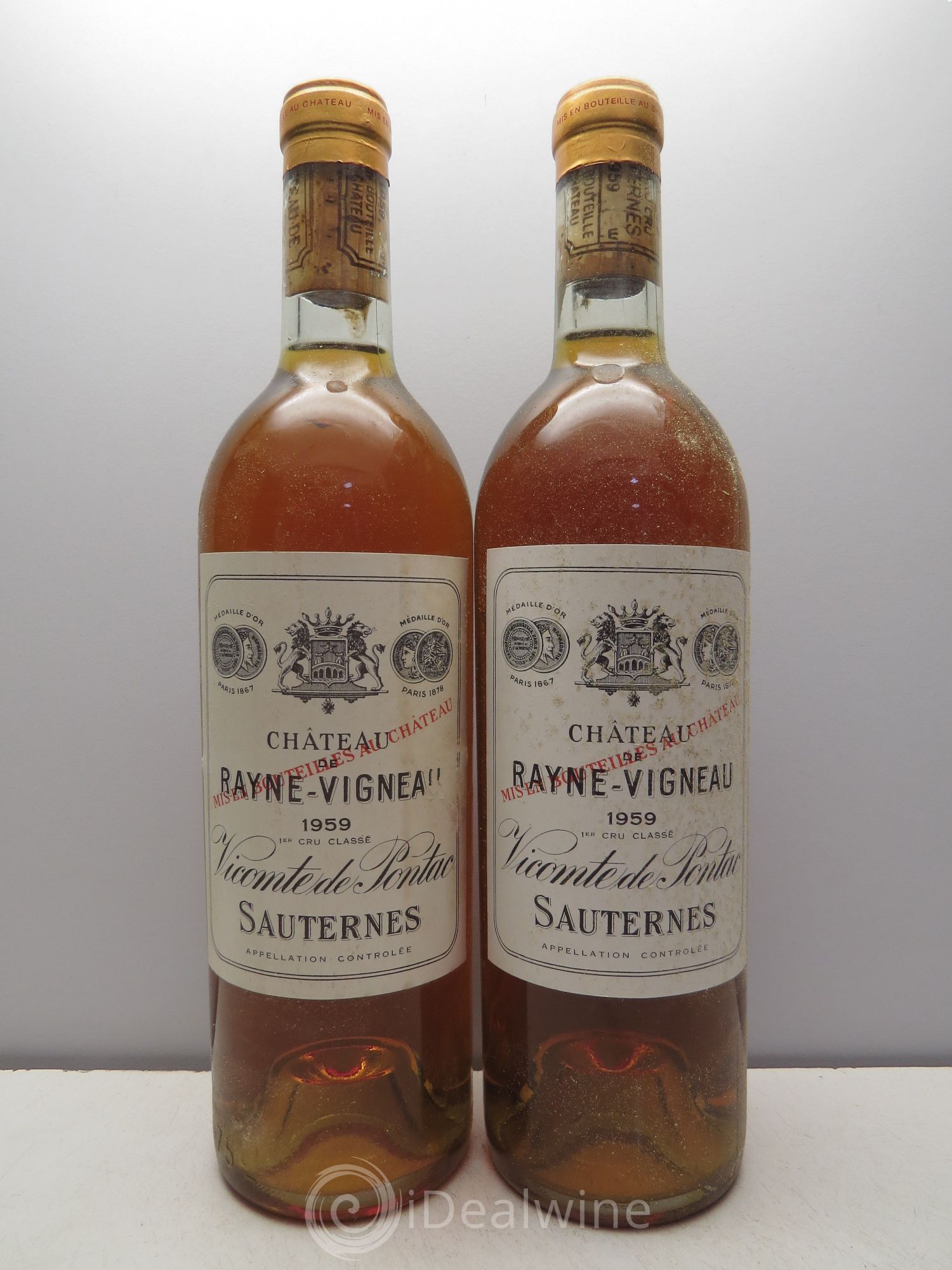 Château de Rayne Vigneau 1er Grand Cru Classé 1959 - Lotto di 12 bottiglie - 6