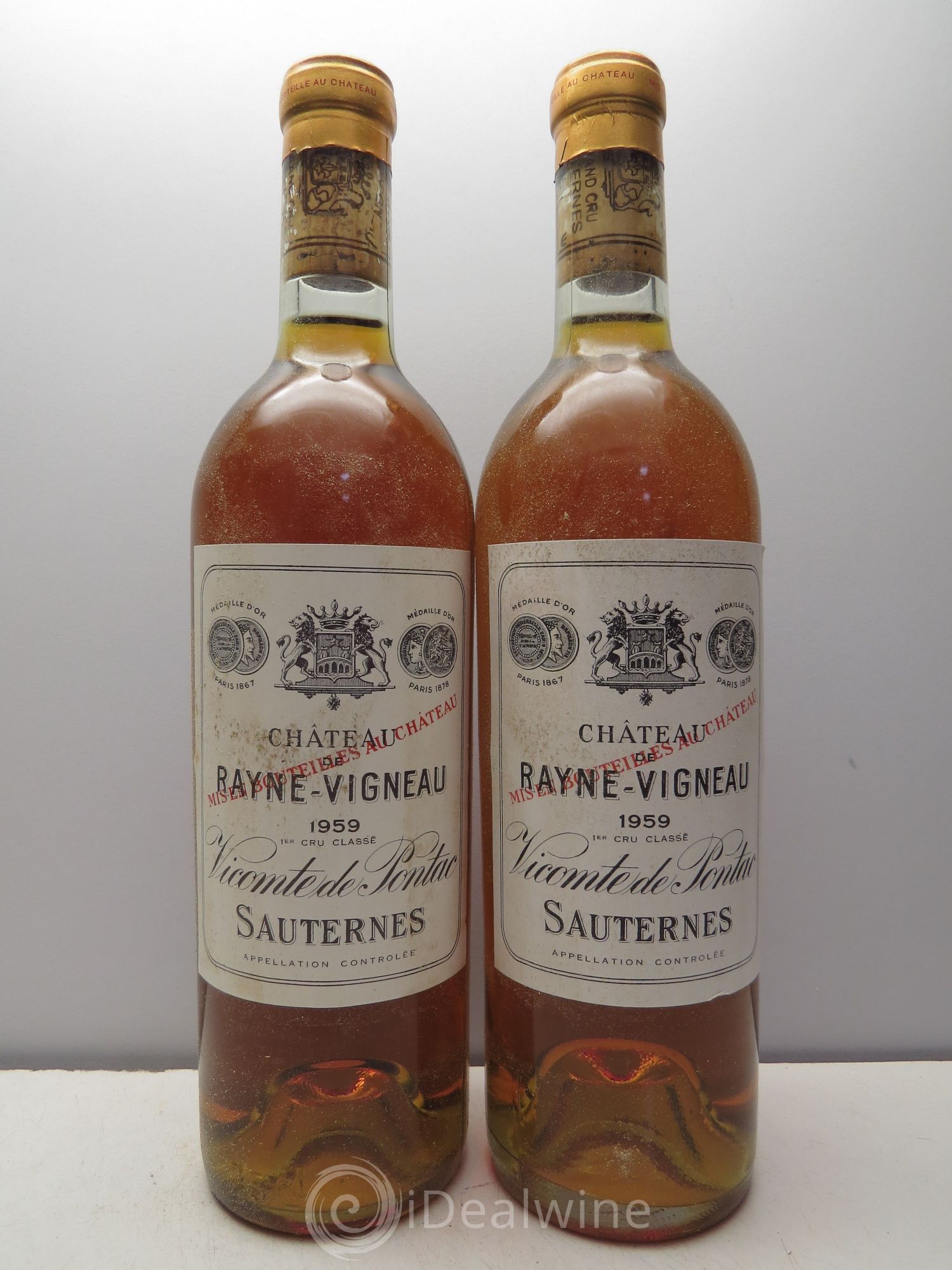 Château de Rayne Vigneau 1er Grand Cru Classé 1959 - Lotto di 12 bottiglie - 4