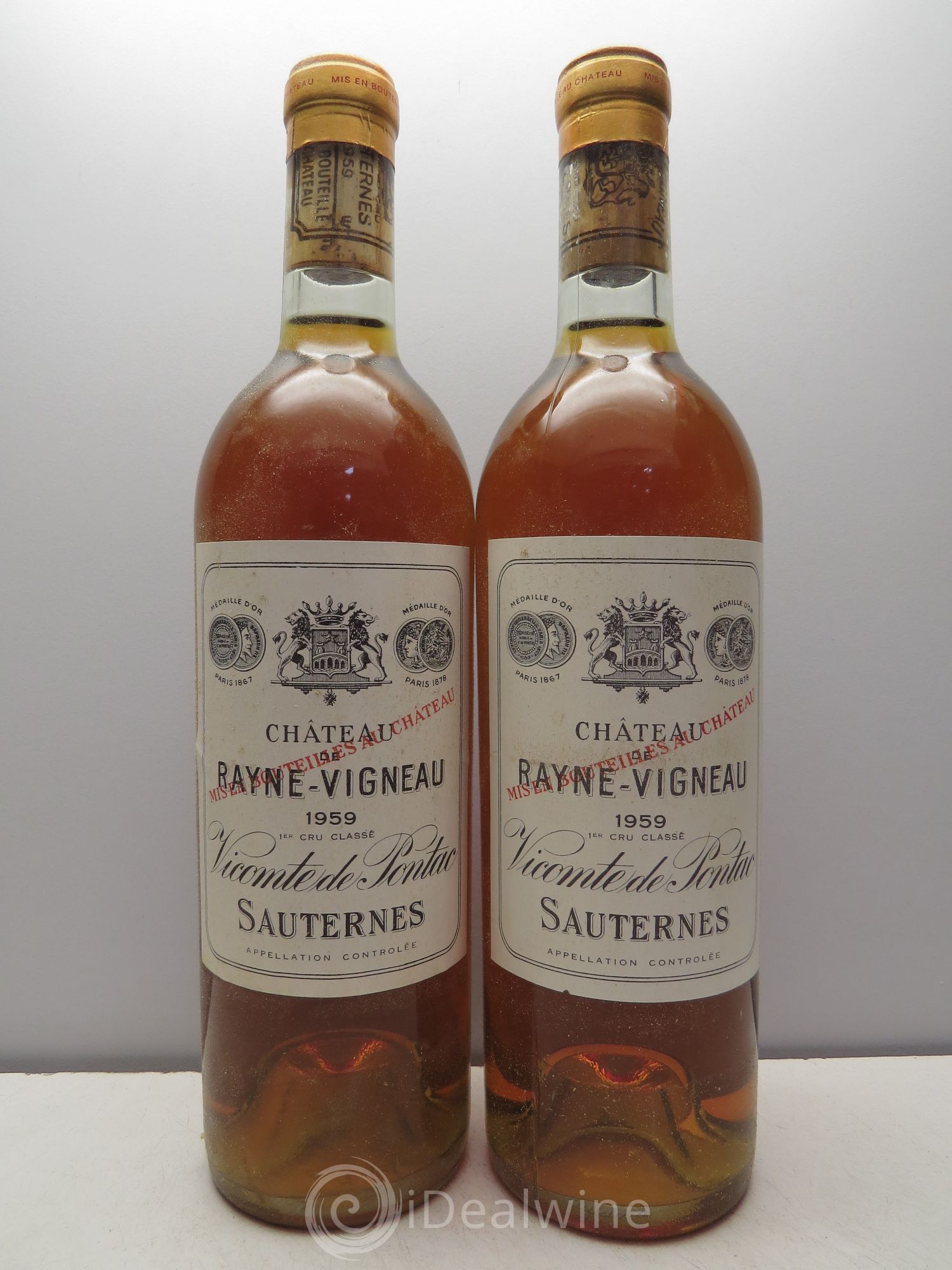 Château de Rayne Vigneau 1er Grand Cru Classé 1959 - Lotto di 12 bottiglie - 5