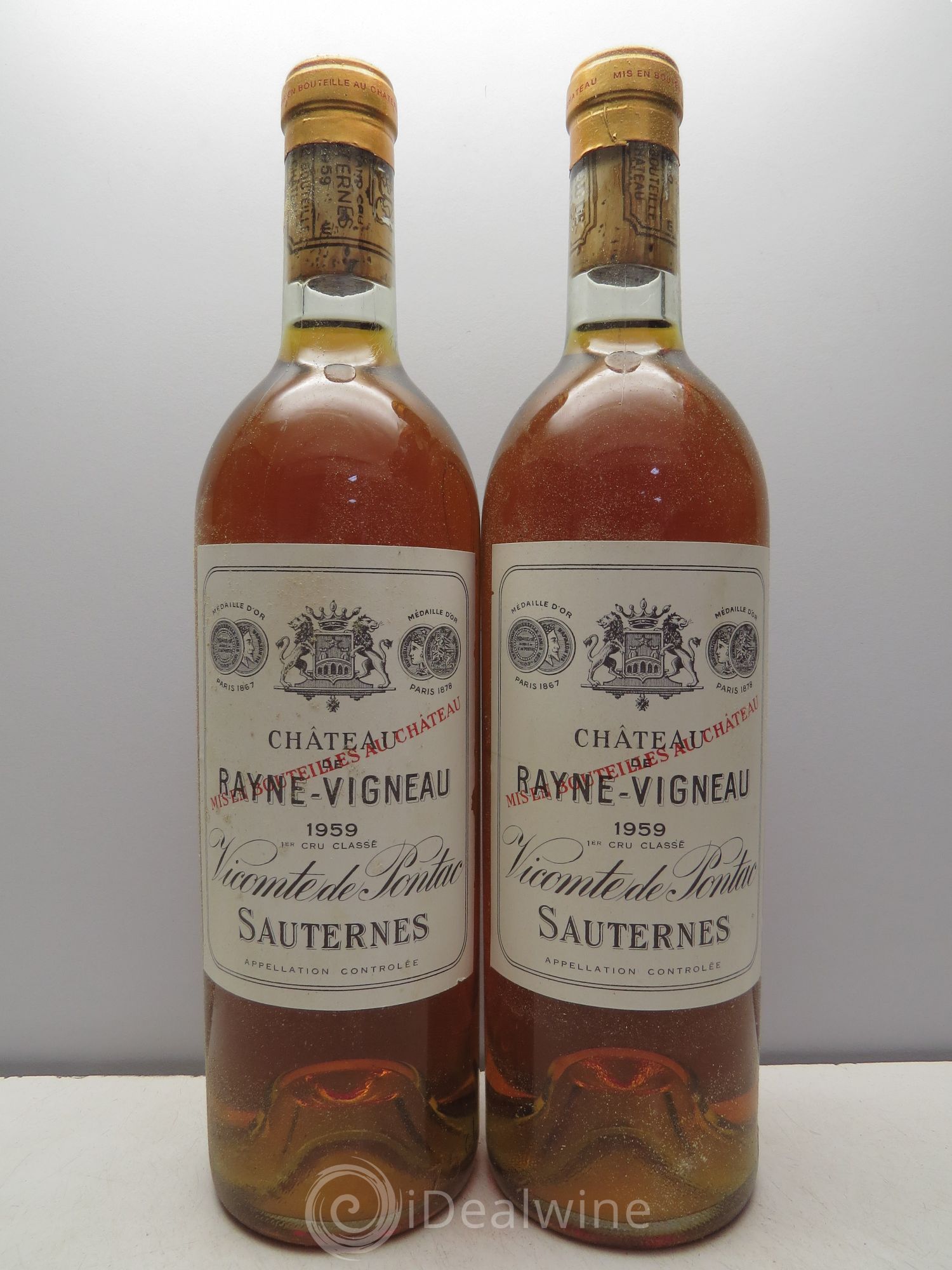 Château de Rayne Vigneau 1er Grand Cru Classé 1959 - Lotto di 12 bottiglie - 6
