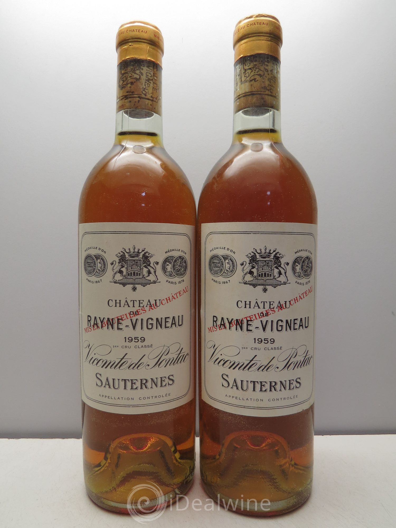 Château de Rayne Vigneau 1er Grand Cru Classé 1959 - Lotto di 12 bottiglie - 1