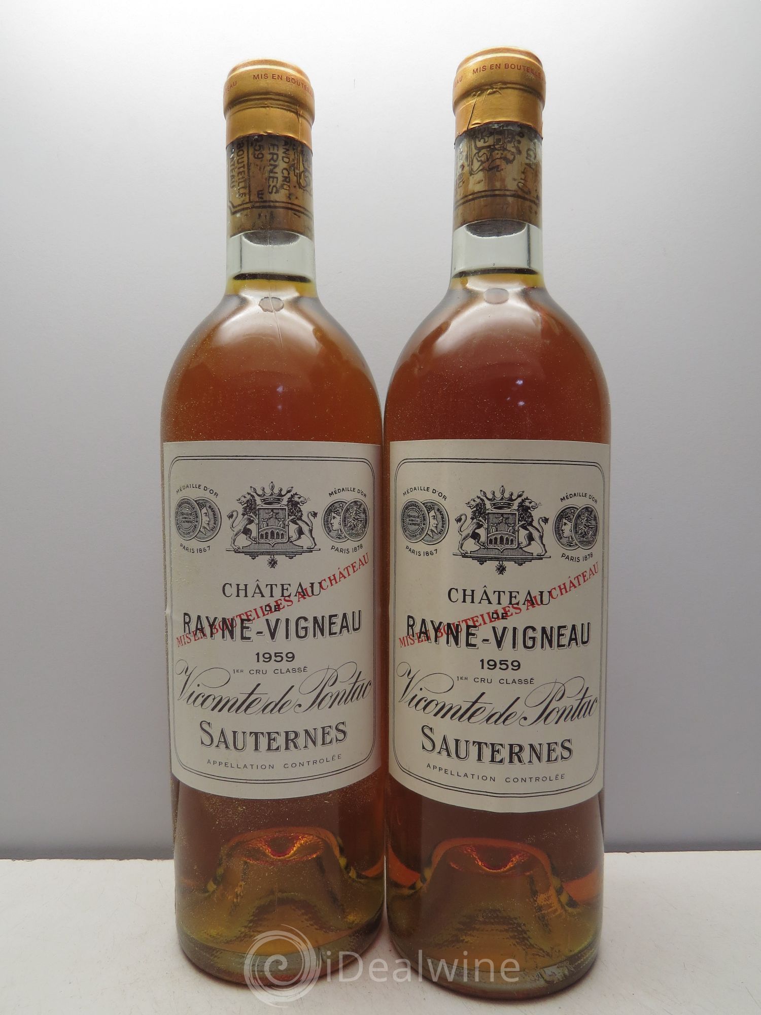 Château de Rayne Vigneau 1er Grand Cru Classé 1959 - Lotto di 12 bottiglie - 2