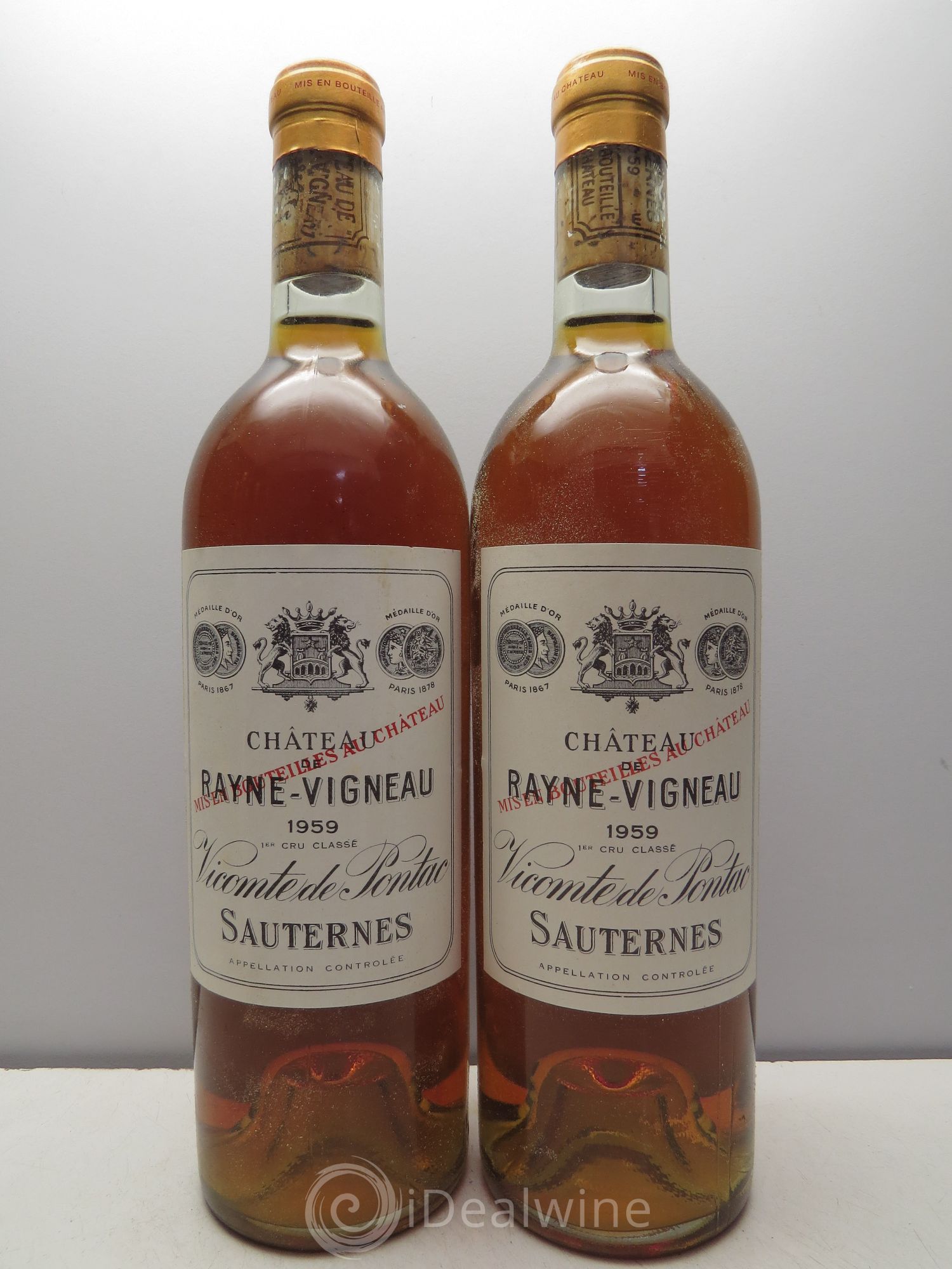 Château de Rayne Vigneau 1er Grand Cru Classé 1959 - Lotto di 12 bottiglie - 3