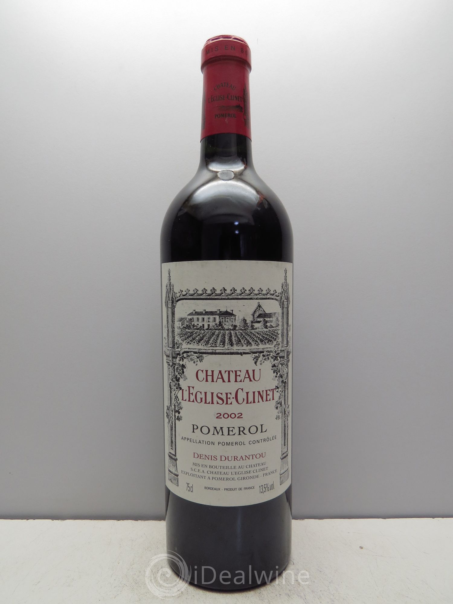Château l' Église Clinet 2002 - Lot de 1 bouteille - 0