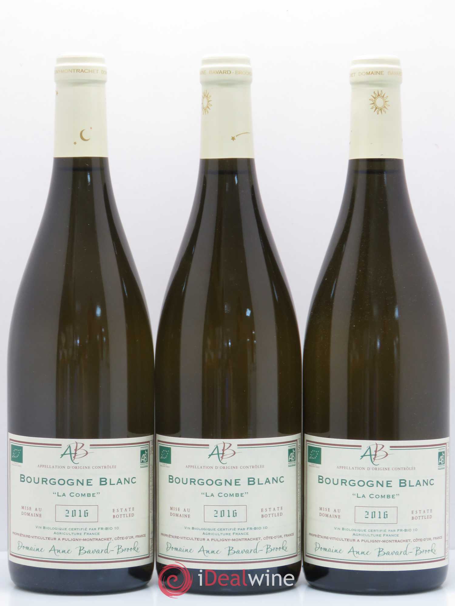 Bourgogne La Combe Domaine Bavard Brooks 2016 - Lot de 6 bouteilles - 2