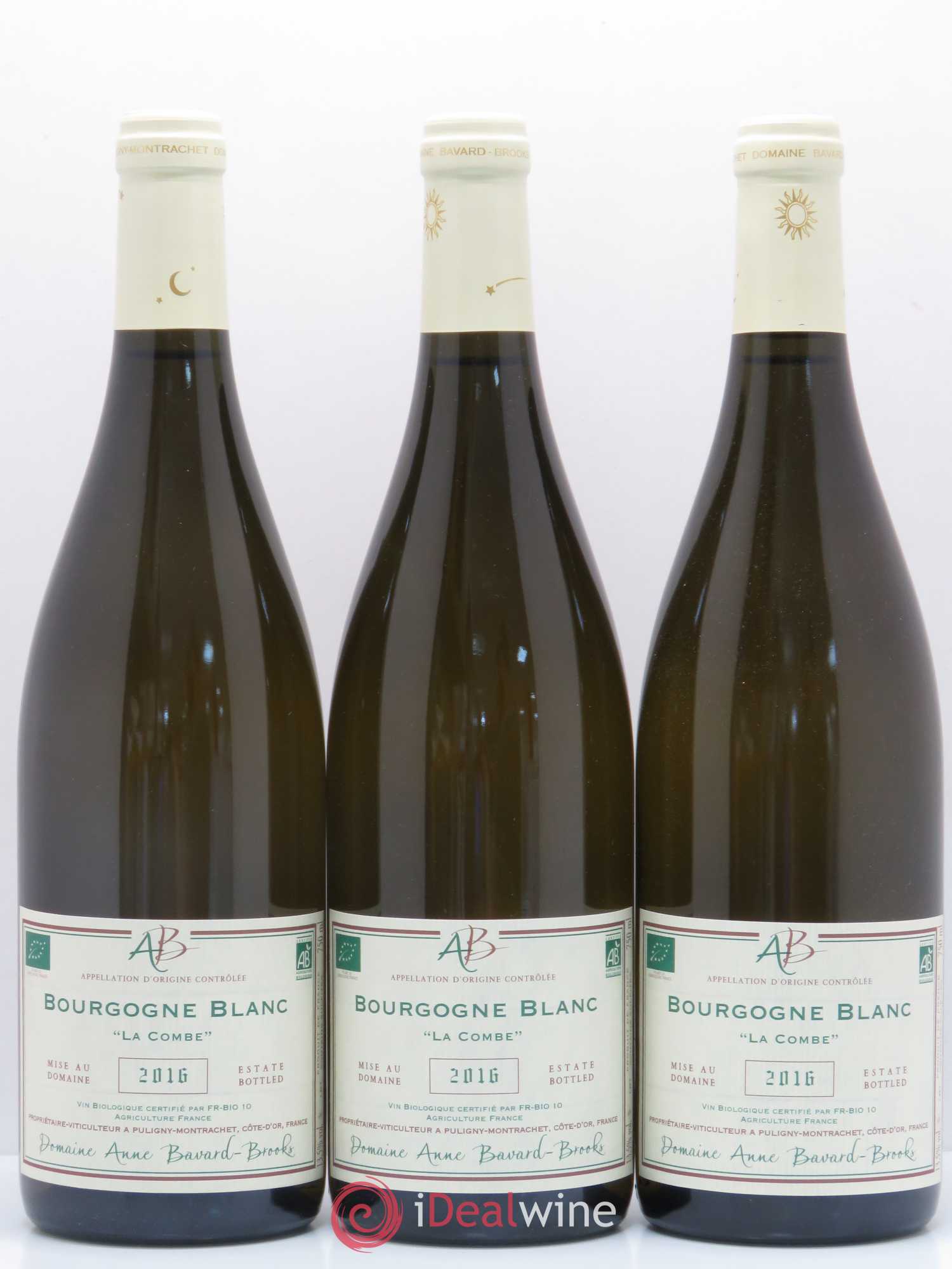 Bourgogne La Combe Domaine Bavard Brooks 2016 - Posten von 3 Flaschen - 0