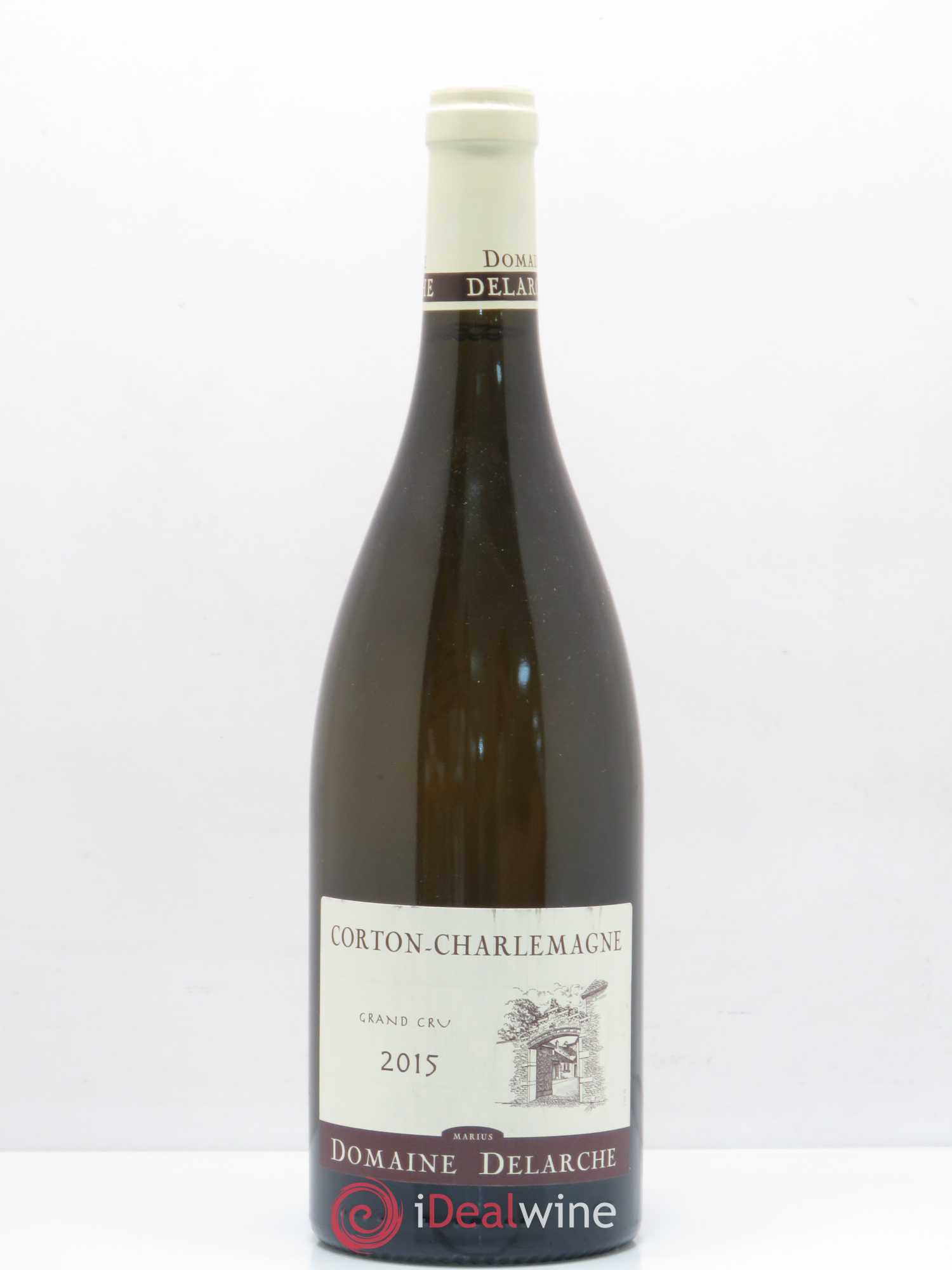 Corton-Charlemagne Grand Cru Domaine Marius Delarche 2015 - Lot de 1 bouteille - 0