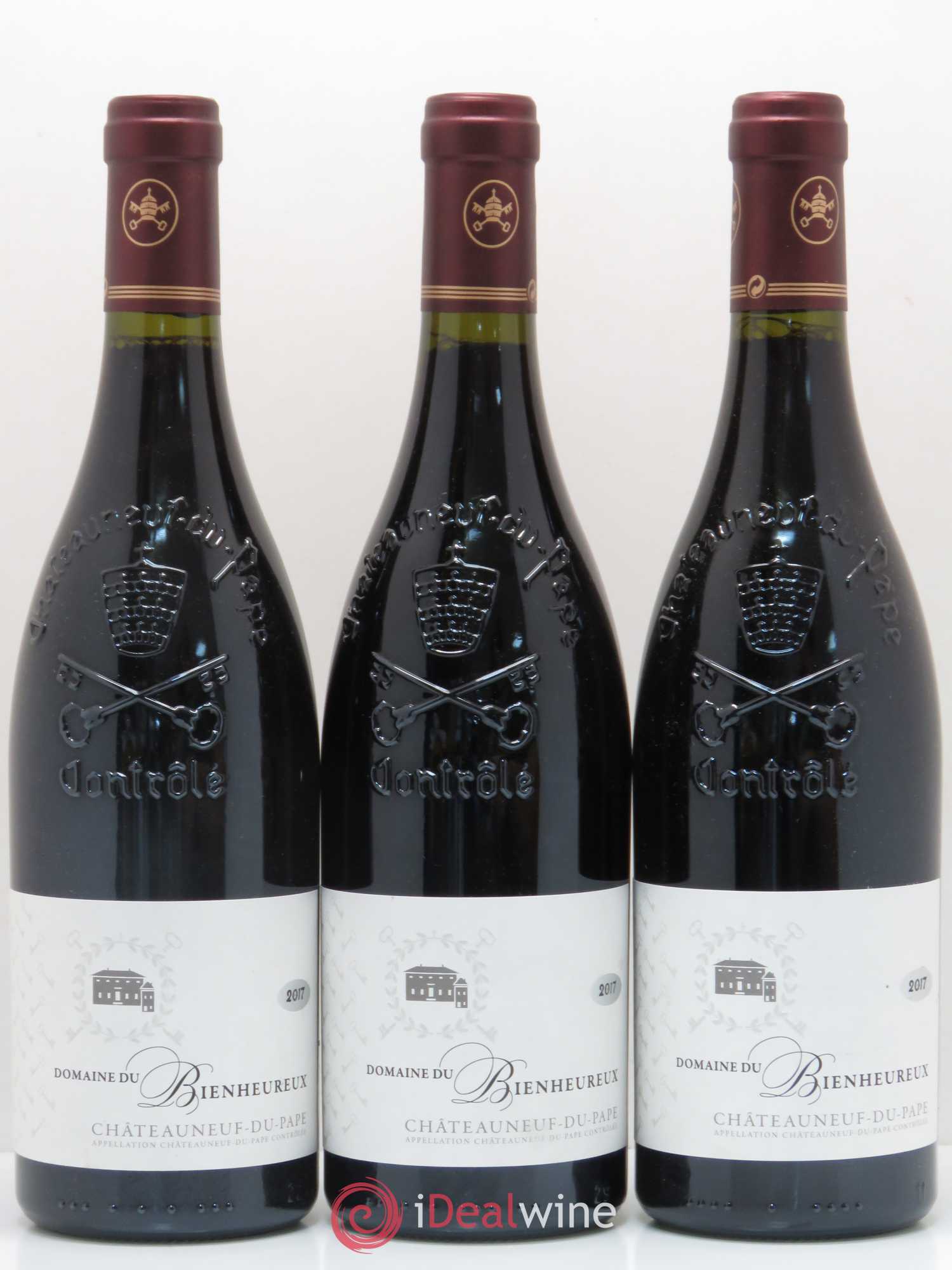 Châteauneuf-du-Pape Domaine Bienheureux 2017 - Posten von 3 Flaschen - 0