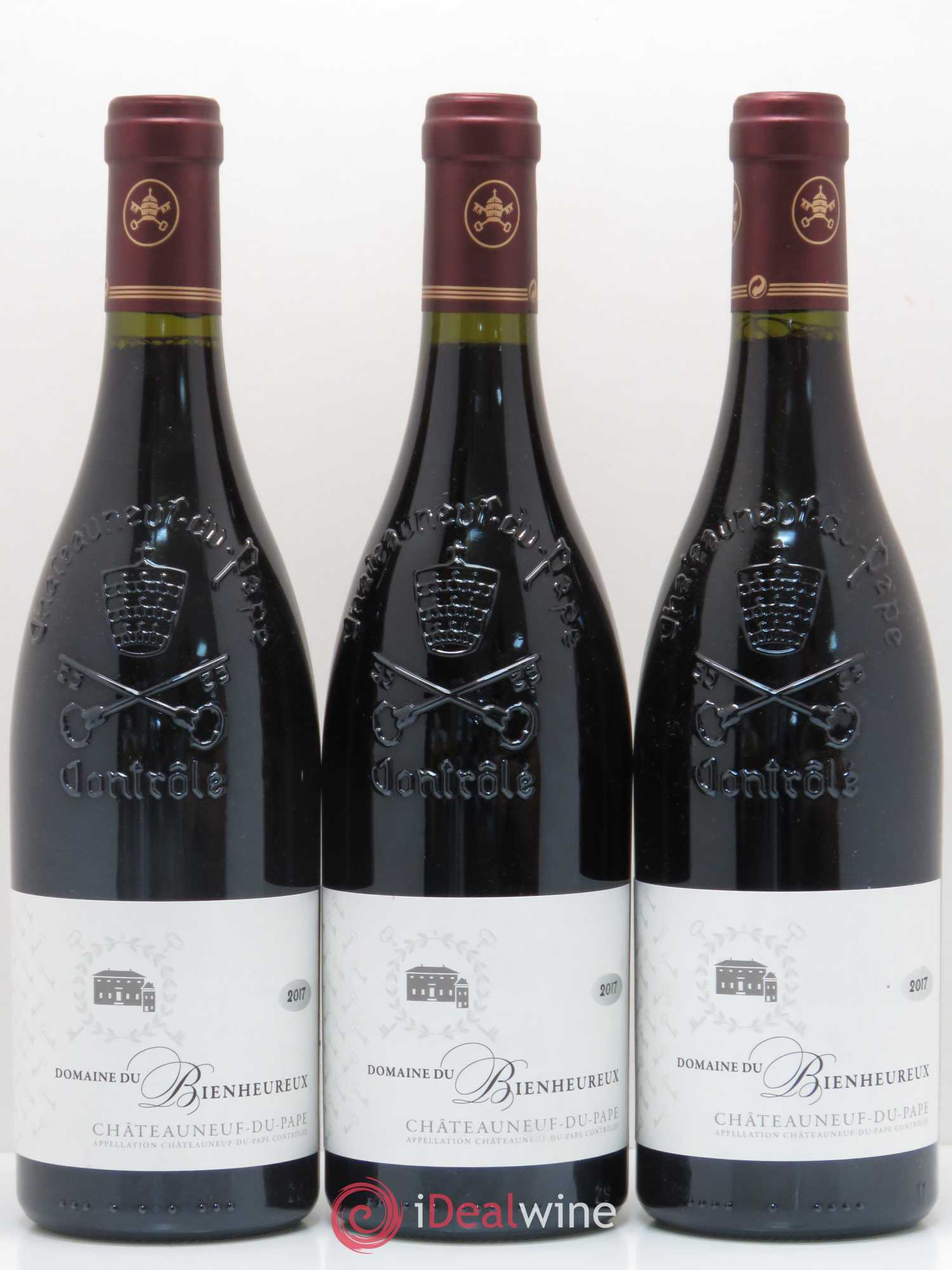 Châteauneuf-du-Pape Domaine Bienheureux 2017 - Posten von 3 Flaschen - 0