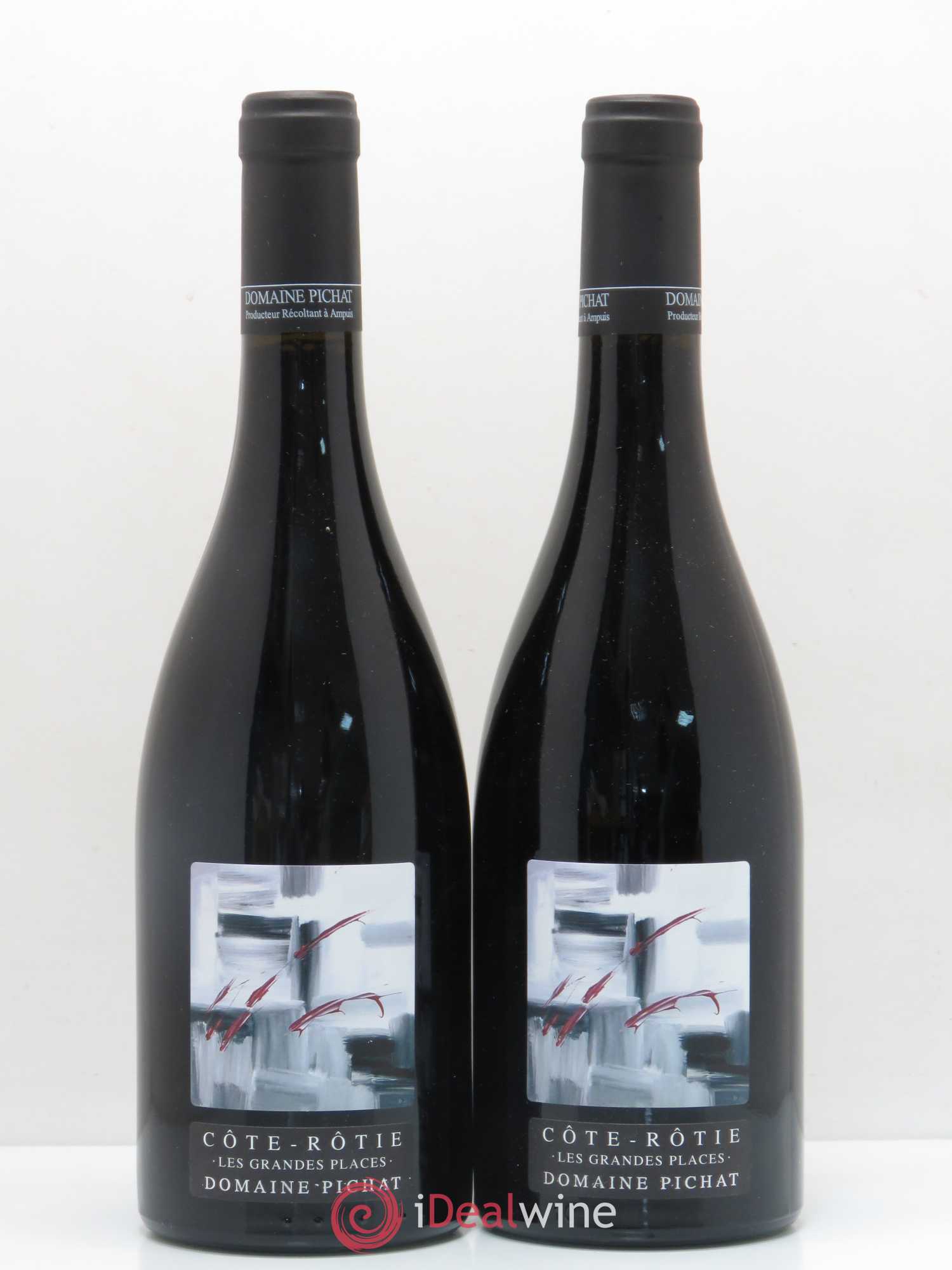 Côte-Rôtie Les Grandes Places Domaine Pichat 2015 - Posten von 2 Flaschen - 0