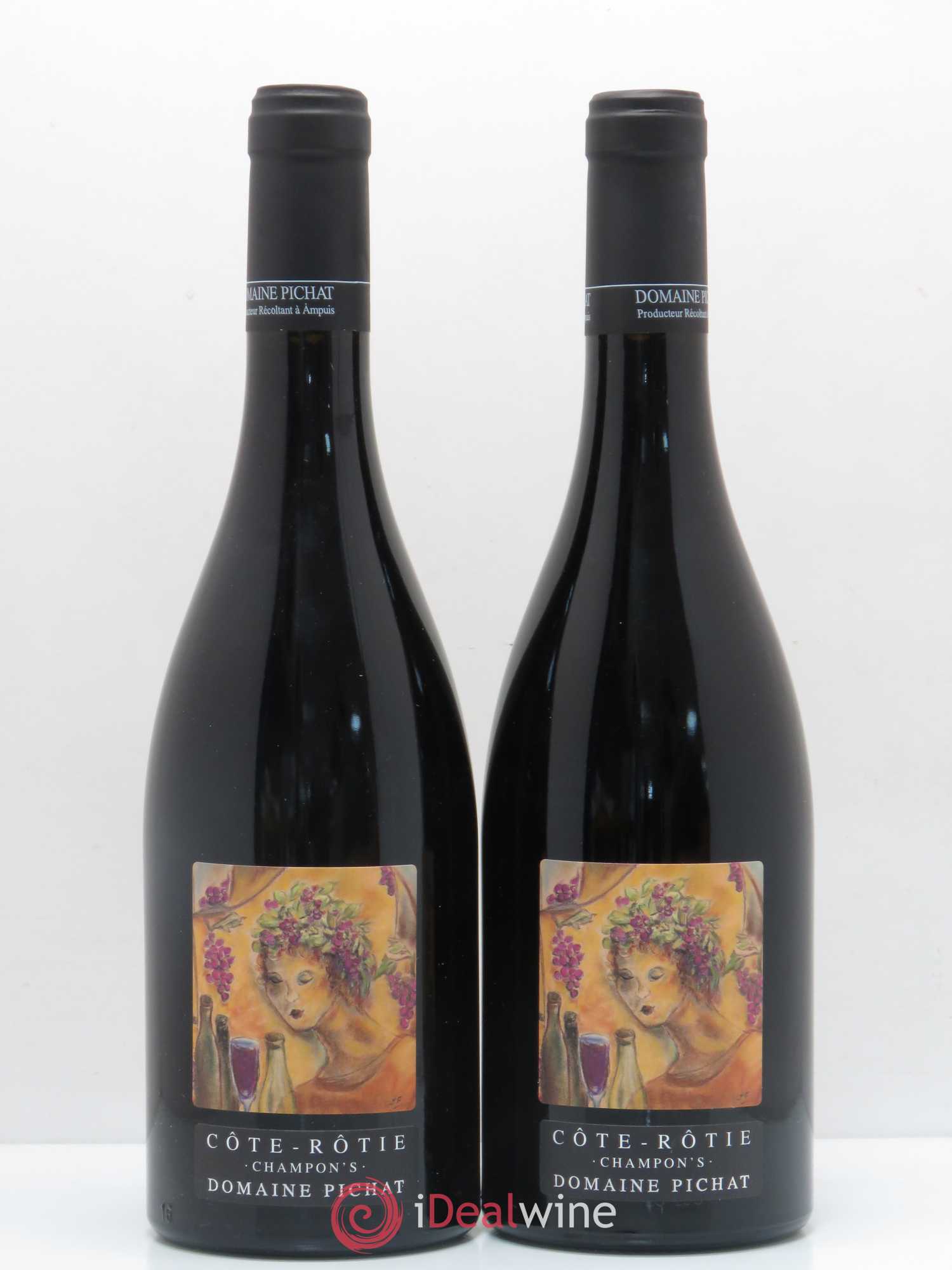 Côte-Rôtie Champon's Domaine Pichat 2015 - Posten von 2 Flaschen - 0