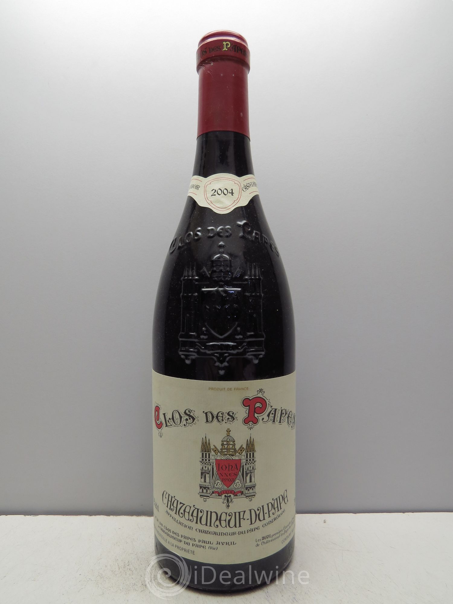 Châteauneuf-du-Pape Clos des Papes - Paul Avril 2004 - Lot de 7 bouteilles - 0