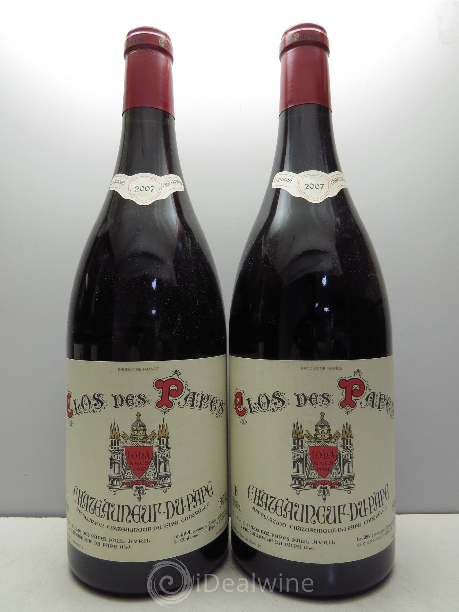 Châteauneuf-du-Pape Clos des Papes - Paul Avril 2007 - Lot de 6 magnums - 2