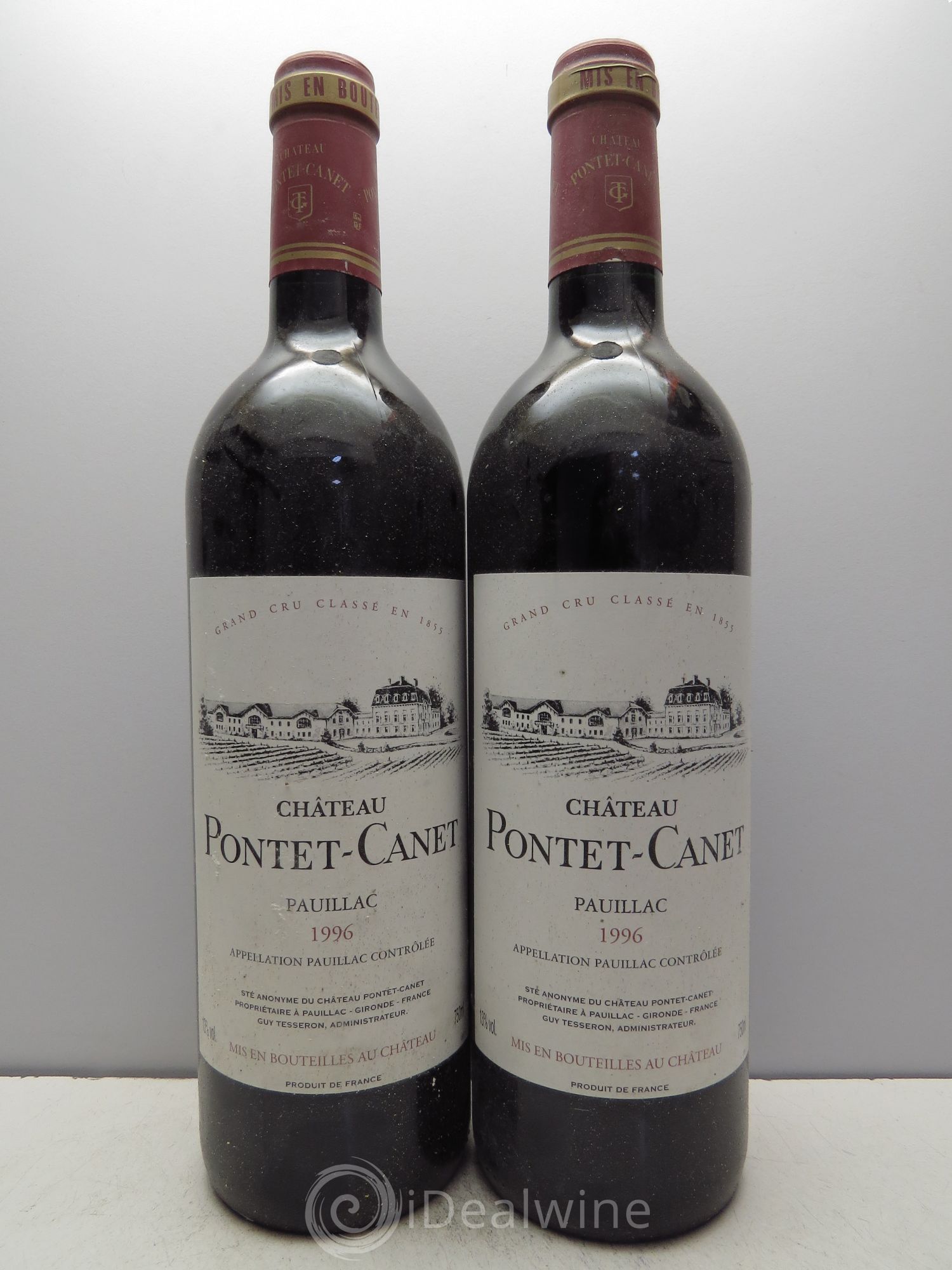 Château Pontet Canet 5ème Grand Cru Classé 1996 - Lot de 12 bouteilles - 3